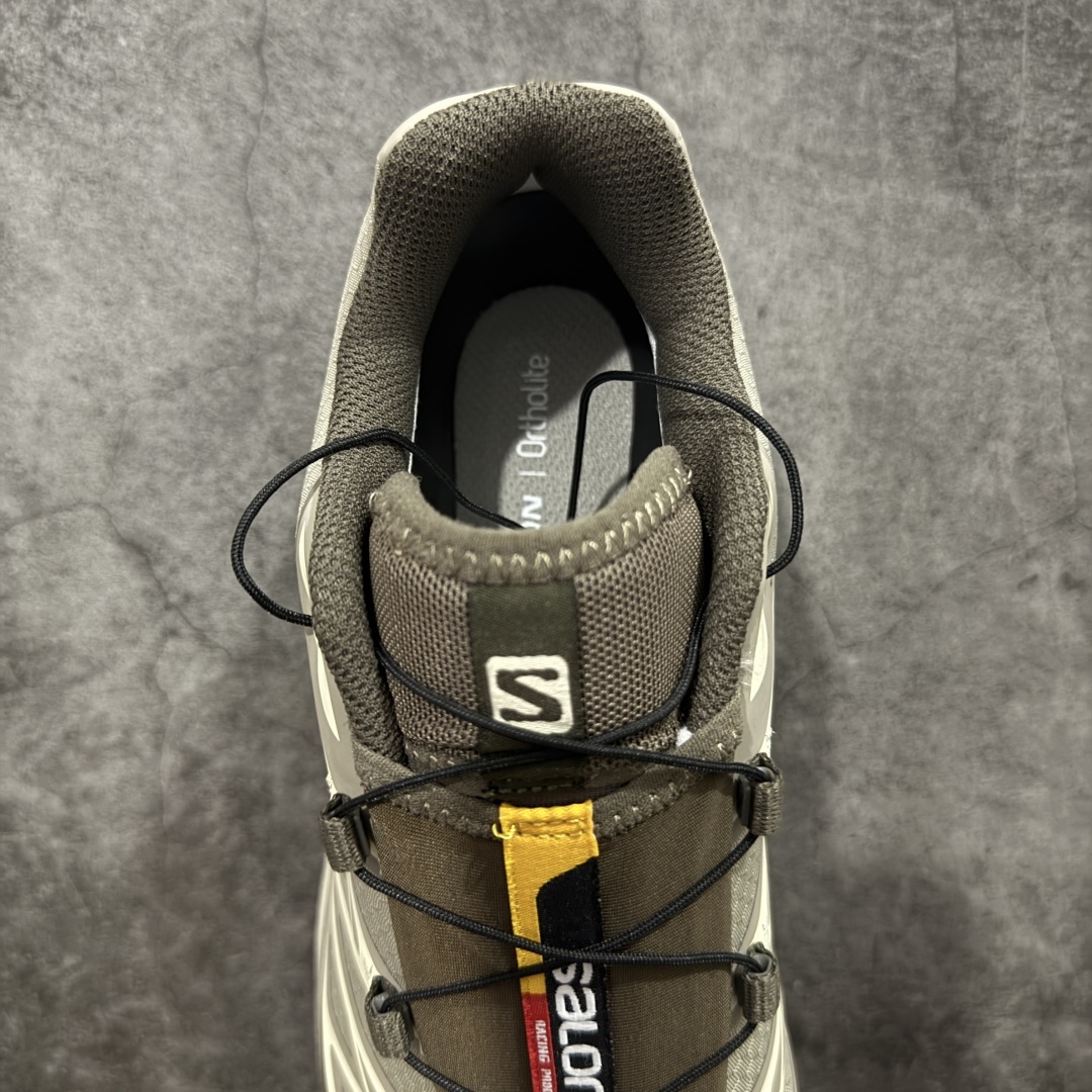 【巅峰防水版】 Salomon XT-6 Gore-Tex防水款萨洛蒙复古潮流户外机能登山跑鞋 浅棕色