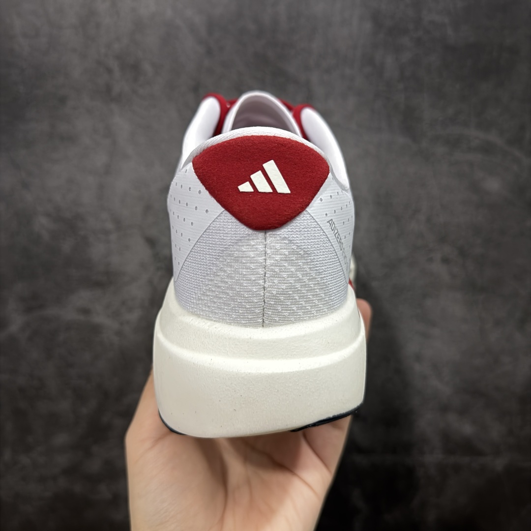 【PK版】AD Adizero Evo SL M 白红零度系列马拉松轻量竞速运动跑鞋 JQ4576原材料