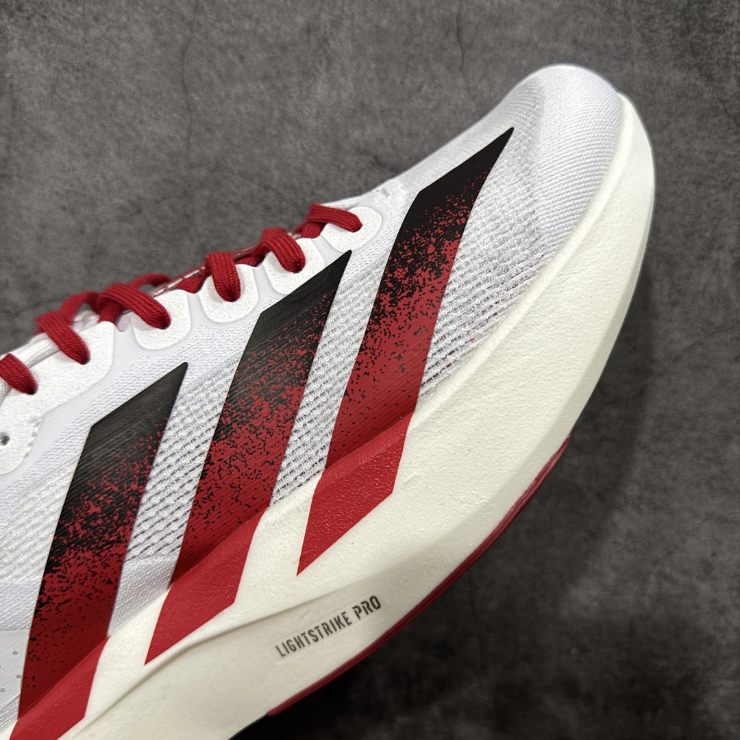 【PK版】AD Adizero Evo SL M 白红零度系列马拉松轻量竞速运动跑鞋 JQ4576原材料