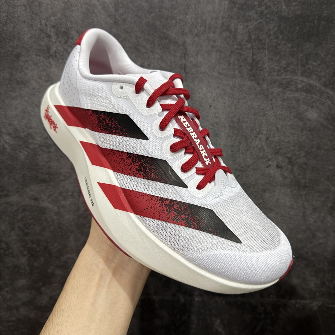 【PK版】AD Adizero Evo SL M 白红零度系列马拉松轻量竞速运动跑鞋 JQ4576原材料
