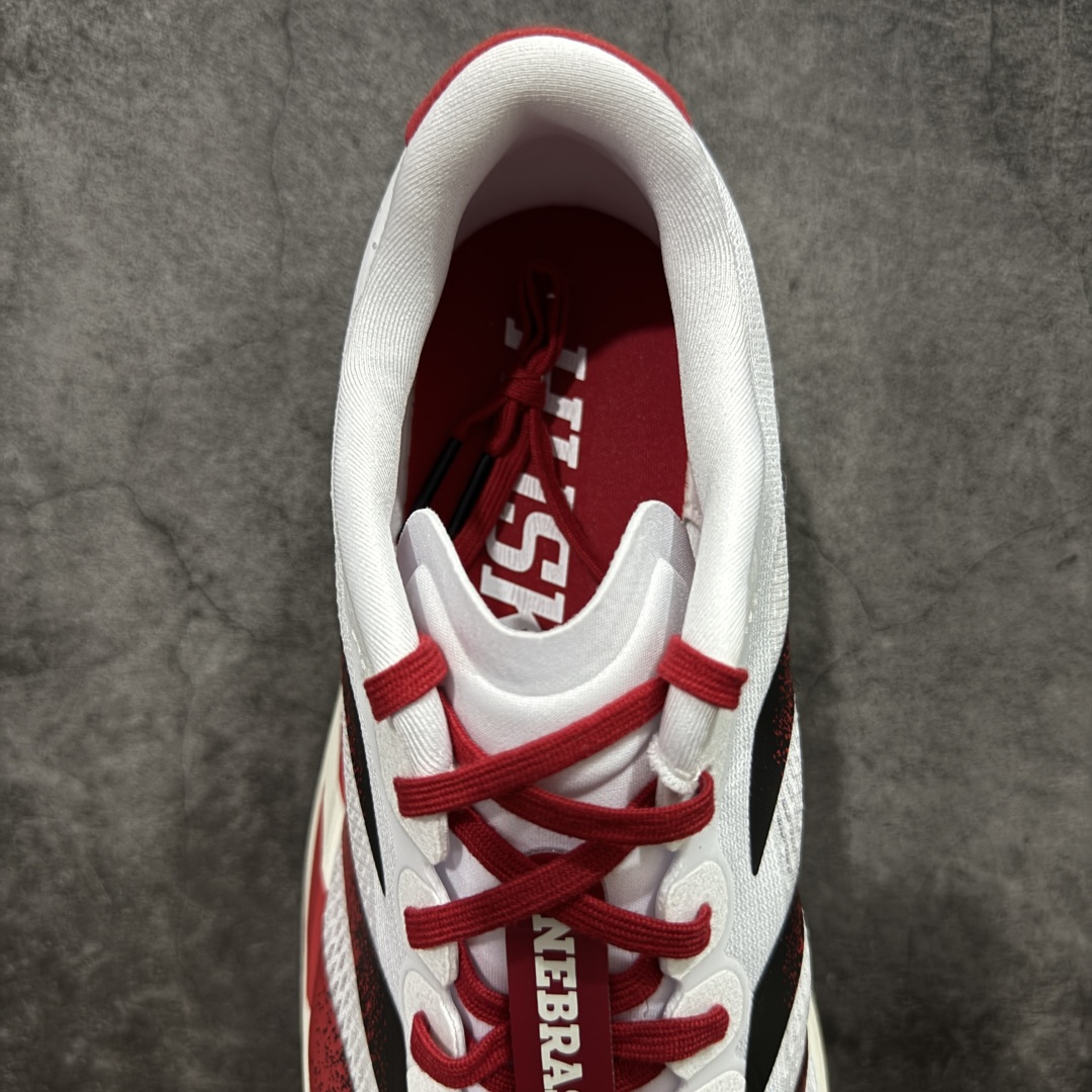 【PK版】AD Adizero Evo SL M 白红零度系列马拉松轻量竞速运动跑鞋 JQ4576原材料