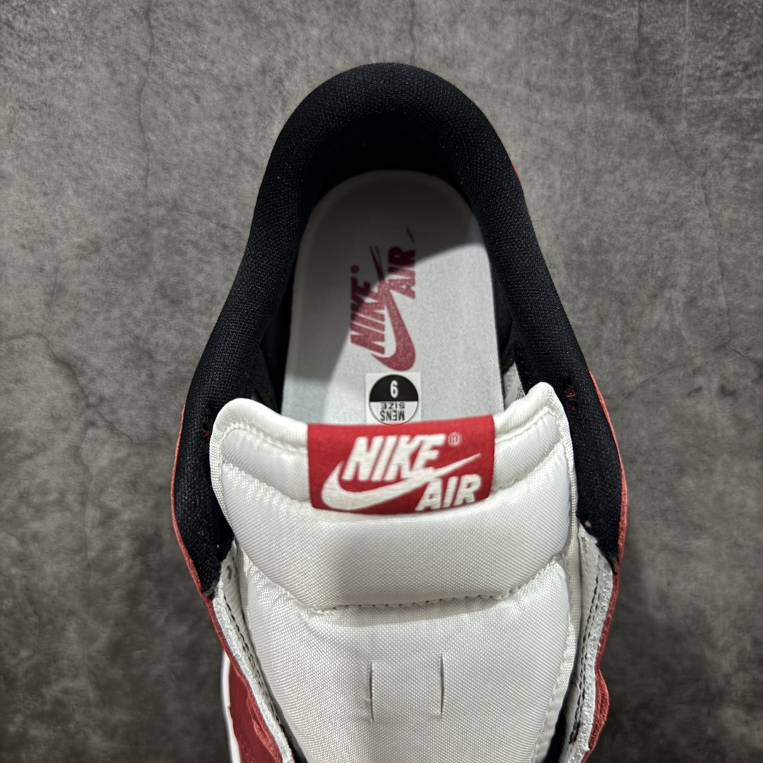 【纯原】Air Jordan 1 Low og AJ1乔1低帮男子文化篮球鞋 白红芝加哥 HQ6998-
