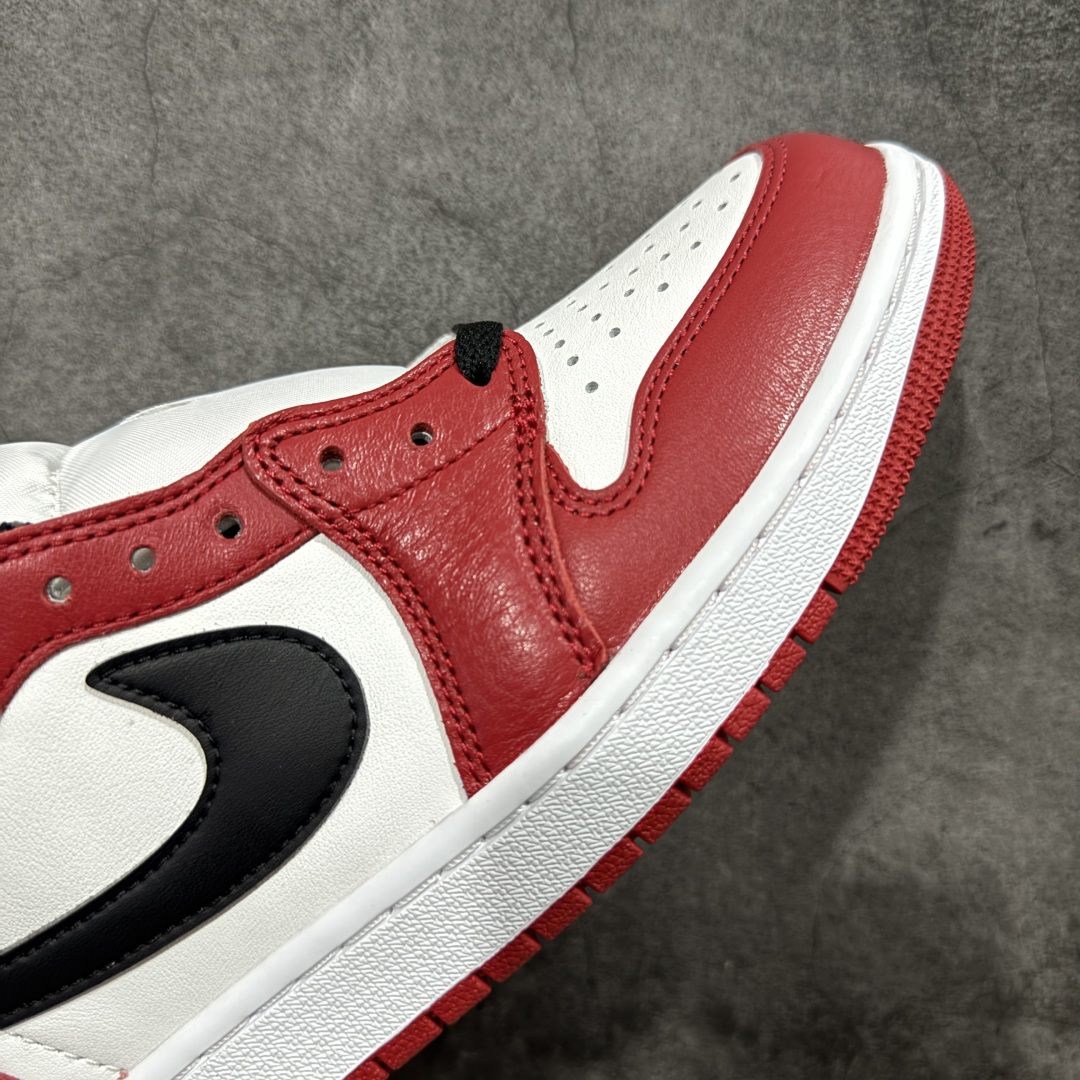 【纯原】Air Jordan 1 Low og AJ1乔1低帮男子文化篮球鞋 白红芝加哥 HQ6998-