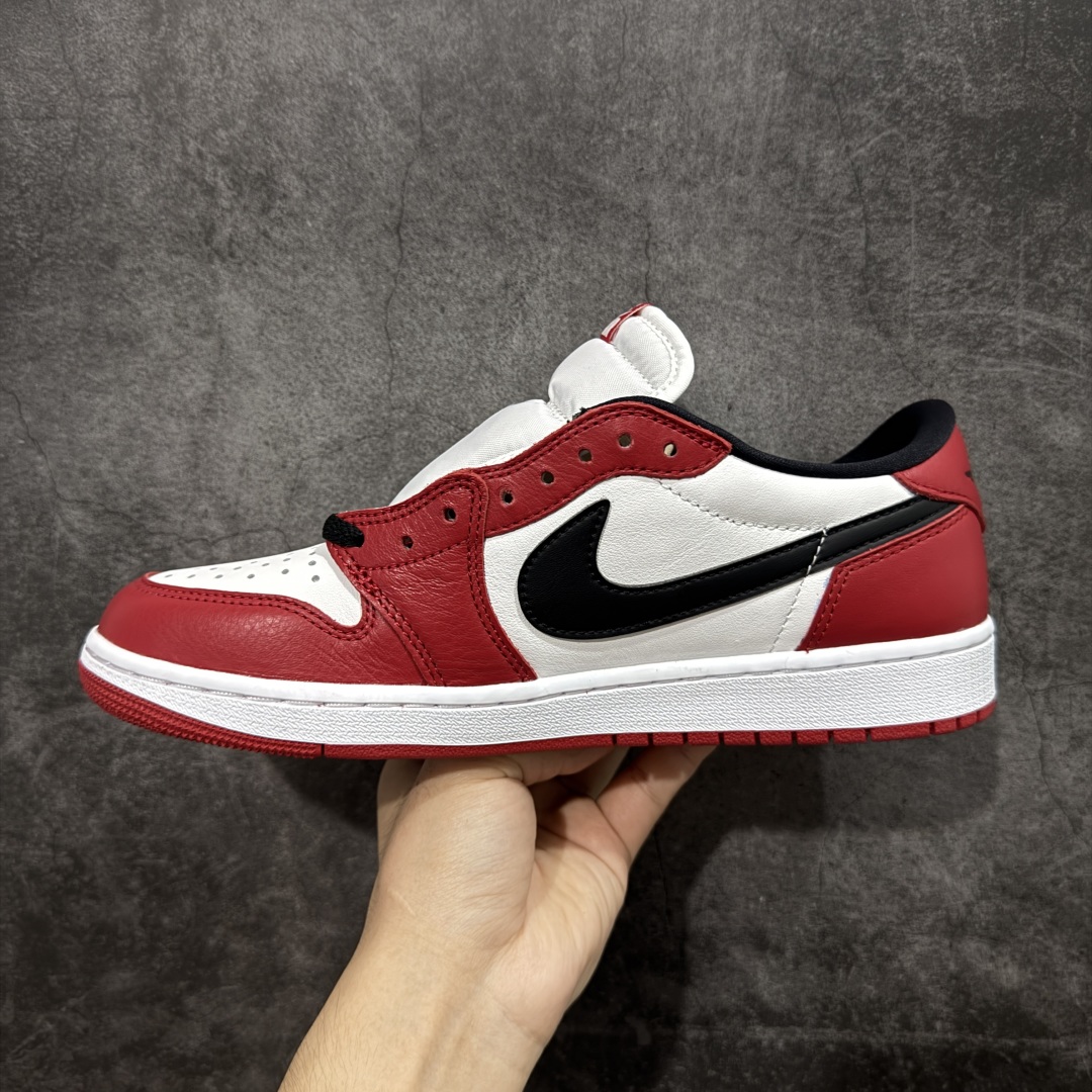 【纯原】Air Jordan 1 Low og AJ1乔1低帮男子文化篮球鞋 白红芝加哥 HQ6998-