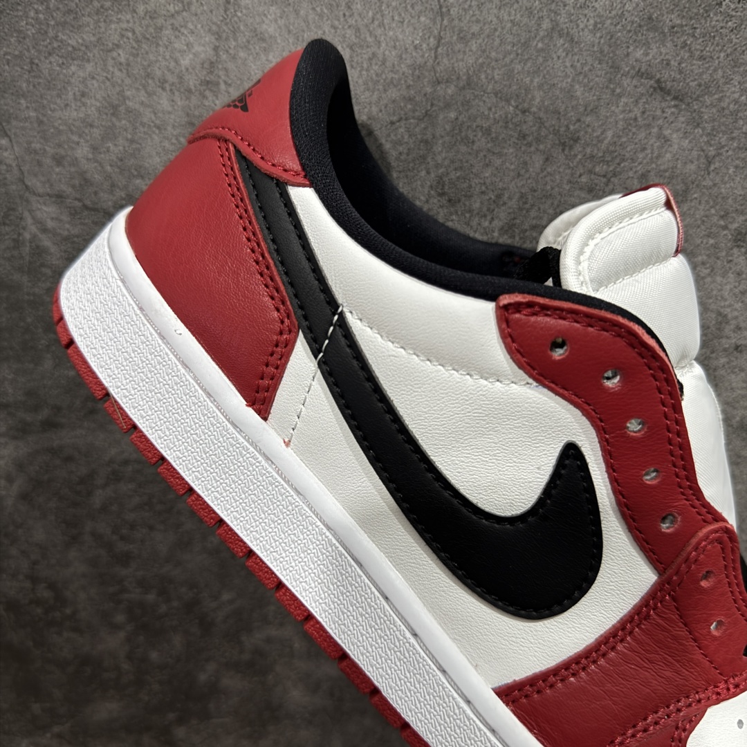 【纯原】Air Jordan 1 Low og AJ1乔1低帮男子文化篮球鞋 白红芝加哥 HQ6998-