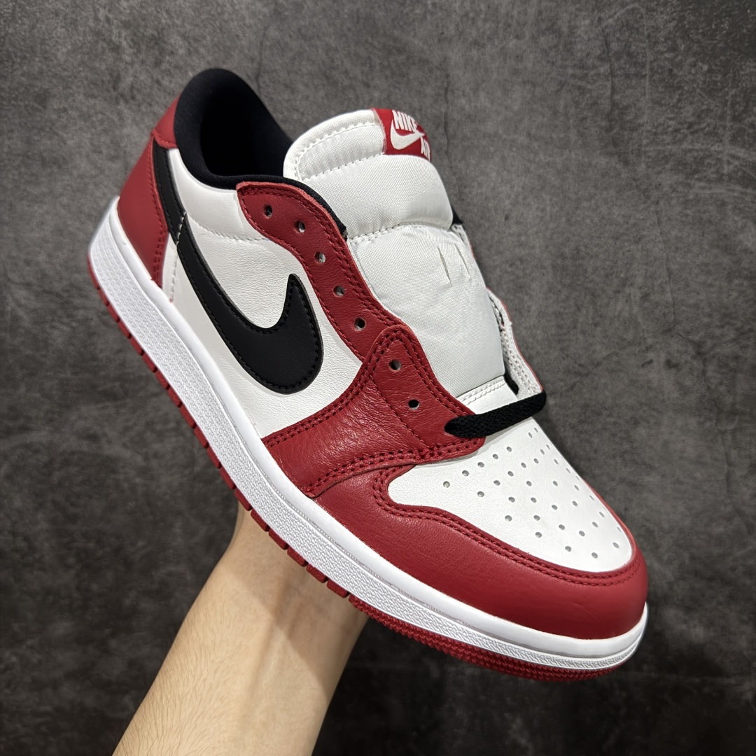 【纯原】Air Jordan 1 Low og AJ1乔1低帮男子文化篮球鞋 白红芝加哥 HQ6998-