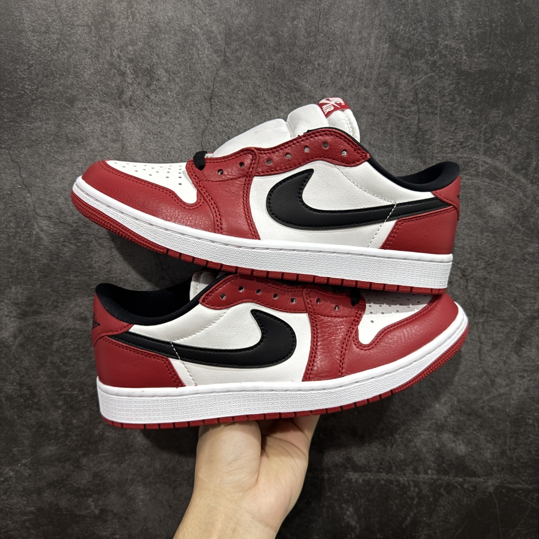 【纯原】Air Jordan 1 Low og AJ1乔1低帮男子文化篮球鞋 白红芝加哥 HQ6998-