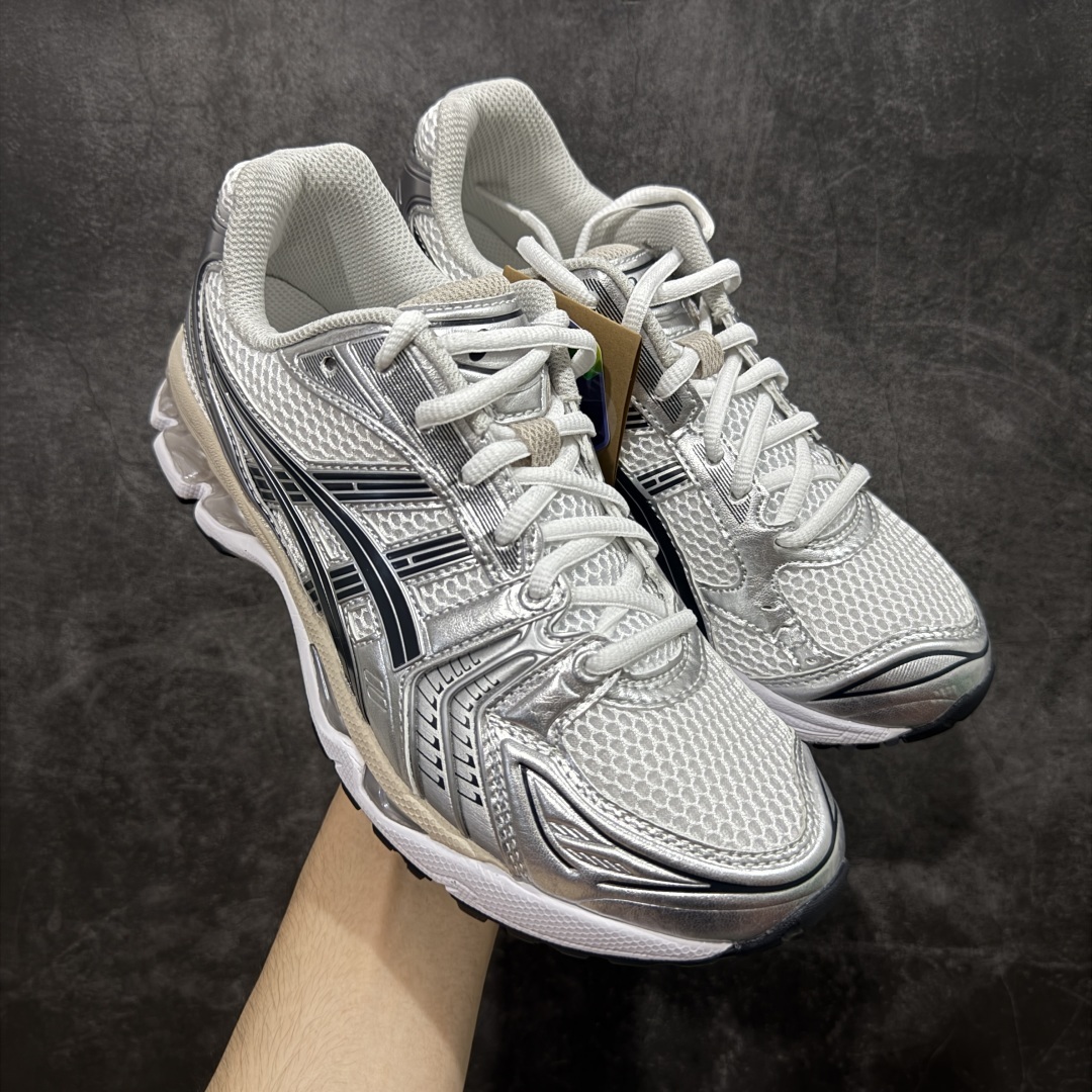 【纯原】 ASICS GEL-KAYANO 14 亚瑟士系列轻量缓震休闲运动跑步鞋市场天花板品质 鞋型细