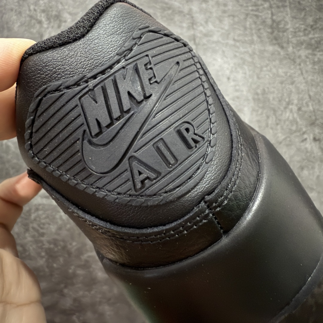 图片[2]-【Max纯原版】Nike Air Max 90 Leather \”Triple Black\” 舒适时尚减震耐磨透气 低帮 气垫 休闲跑步鞋 男款 纯黑 货号：CZ5594-001 顶级90款问市 开发数月 原版开发 多道QC质检 鞋型完美复刻 原厂级别工艺 正确色卡 正确气垫蓝光 正确大底 独家私模 采用进口头层牛皮拼接 定位高端市场 行业标杆工艺 尺码：39 40 40.5 41 42 42.5 43 44 44.5 45 46-选品中心