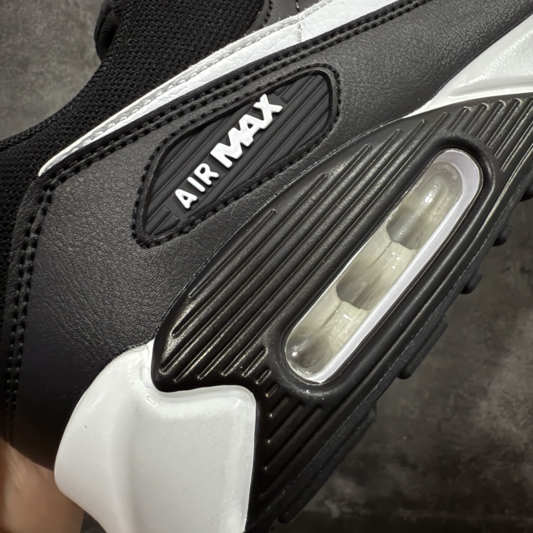 图片[3]-【Max纯原版】Nike Air Max 90 Next Nature \”Black/White\” 舒适 复古 合成革减震防滑透气 低帮 休闲跑步鞋 黑白 DH8010-002 顶级90款问市 开发数月 原版开发 多道QC质检 鞋型完美复刻 原厂级别工艺 正确色卡 正确气垫蓝光 正确大底 独家私模 采用进口头层牛皮拼接 定位高端市场 行业标杆工艺 尺码：39 40 40.5 41 42 42.5 43 44 44.5 45 46-选品中心