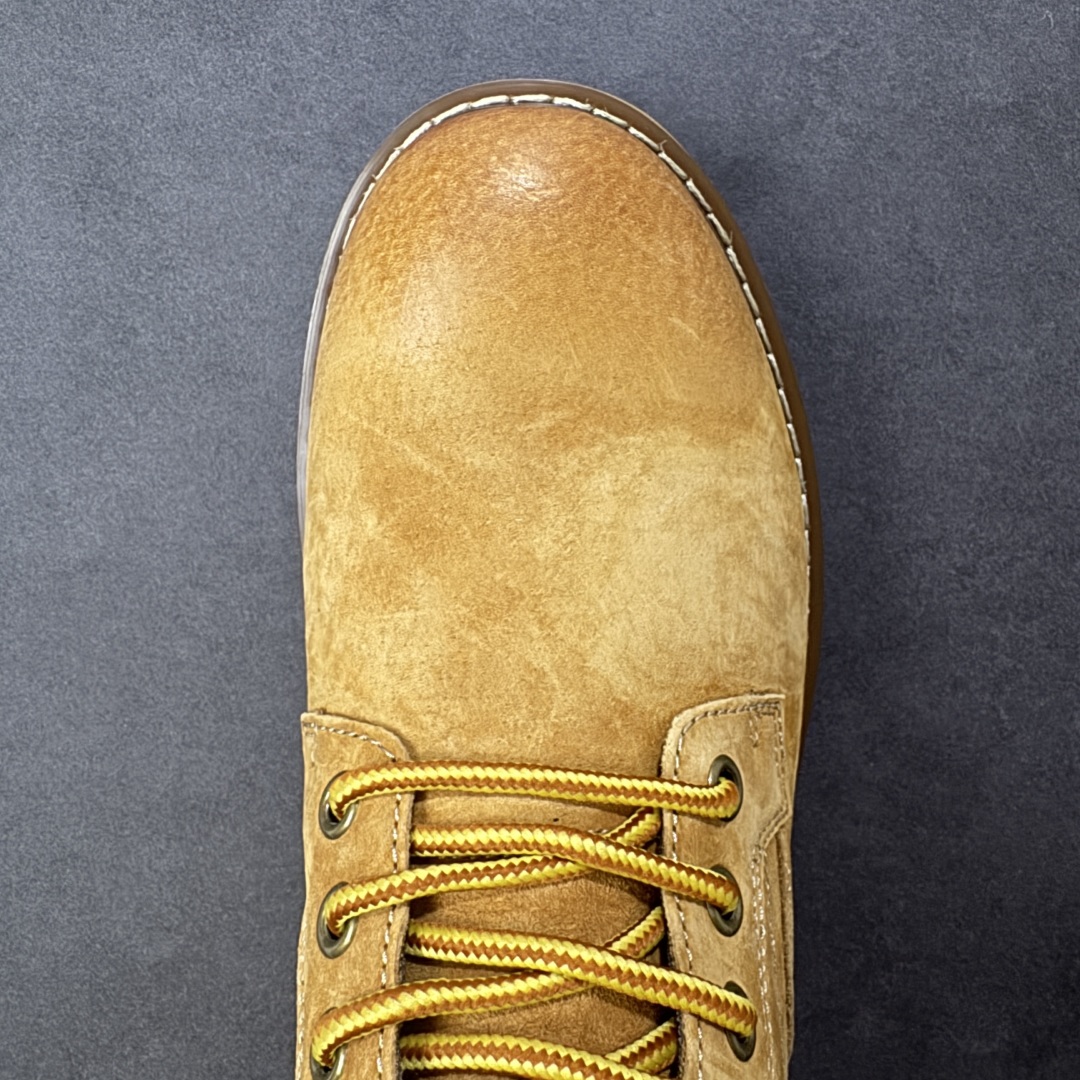 图片[8]-【公司级】CAT卡特 户外工装休闲马丁靴大黄靴系列 广东大厂品质 全新工艺升级 全鞋真牛皮材料 大底到五金都是代工厂原材料制作 同原版固特异永不开胶工艺 好货不杀猪 首单质量严格把控 全网独家首发 品质毋庸置疑 全套官网统一包装 今年冬季防寒户外专用 日常随意搭配 尺码：39 40 41 42 43 44（皮鞋码）-选品中心