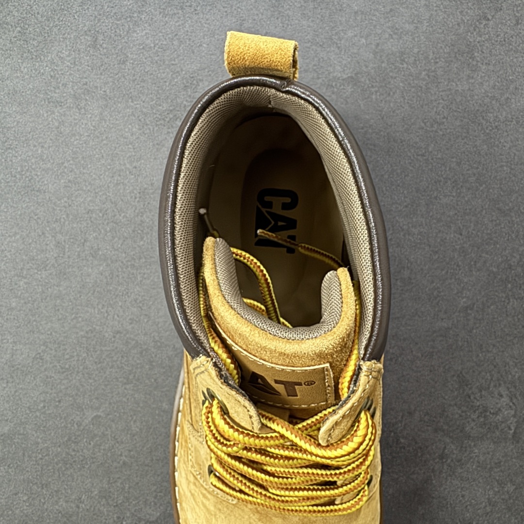 图片[7]-【公司级】CAT卡特 户外工装休闲马丁靴大黄靴系列 广东大厂品质 全新工艺升级 全鞋真牛皮材料 大底到五金都是代工厂原材料制作 同原版固特异永不开胶工艺 好货不杀猪 首单质量严格把控 全网独家首发 品质毋庸置疑 全套官网统一包装 今年冬季防寒户外专用 日常随意搭配 尺码：39 40 41 42 43 44（皮鞋码）-选品中心