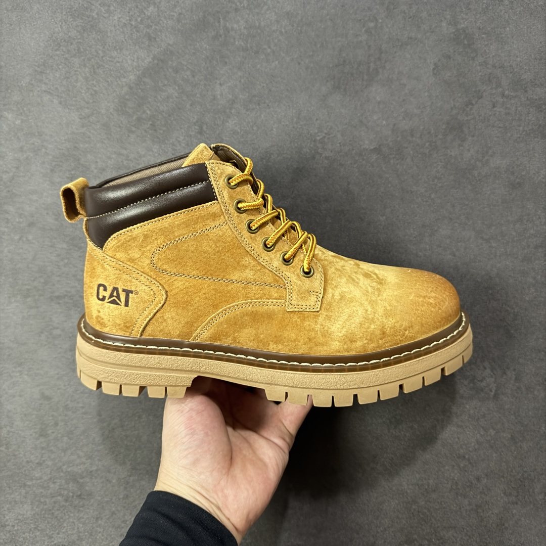 【公司级】CAT卡特 户外工装休闲马丁靴大黄靴系列 广东大厂品质 全新工艺升级 全鞋真牛皮材料 大底到五金都是代工厂原材料制作 同原版固特异永不开胶工艺 好货不杀猪 首单质量严格把控 全网独家首发 品质毋庸置疑 全套官网统一包装 今年冬季防寒户外专用 日常随意搭配 尺码:39 40 41 42 43 44(皮鞋码)-选品中心