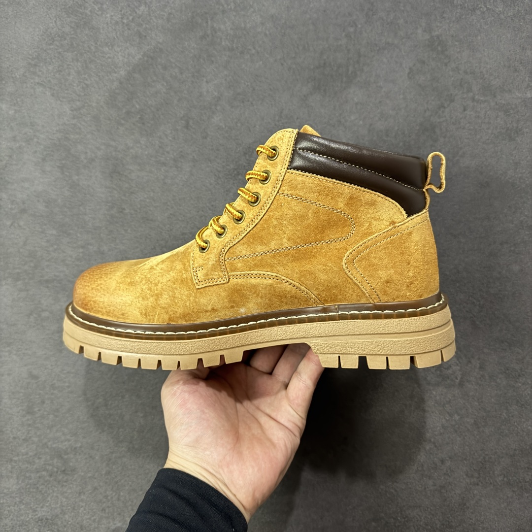 图片[2]-【公司级】CAT卡特 户外工装休闲马丁靴大黄靴系列 广东大厂品质 全新工艺升级 全鞋真牛皮材料 大底到五金都是代工厂原材料制作 同原版固特异永不开胶工艺 好货不杀猪 首单质量严格把控 全网独家首发 品质毋庸置疑 全套官网统一包装 今年冬季防寒户外专用 日常随意搭配 尺码：39 40 41 42 43 44（皮鞋码）-选品中心