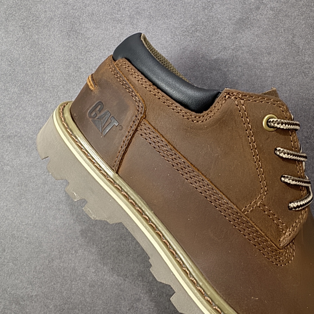 图片[6]-【公司级】25款官方同步CAT/卡特 户外工装轻底低帮休闲系带大黄靴系列 广东大厂品质 全新工艺升级 全鞋真牛皮材料 大底到五金都是代工厂原材料制作 同原版固特异永不开胶工艺 好货不杀猪 首单质量严格把控 全网独家首发 品质毋庸置疑 全套官网统一包装 今年冬季防寒户外专用 日常随意搭配 尺码：39 40 41 42 43 44（ 皮鞋码）-选品中心