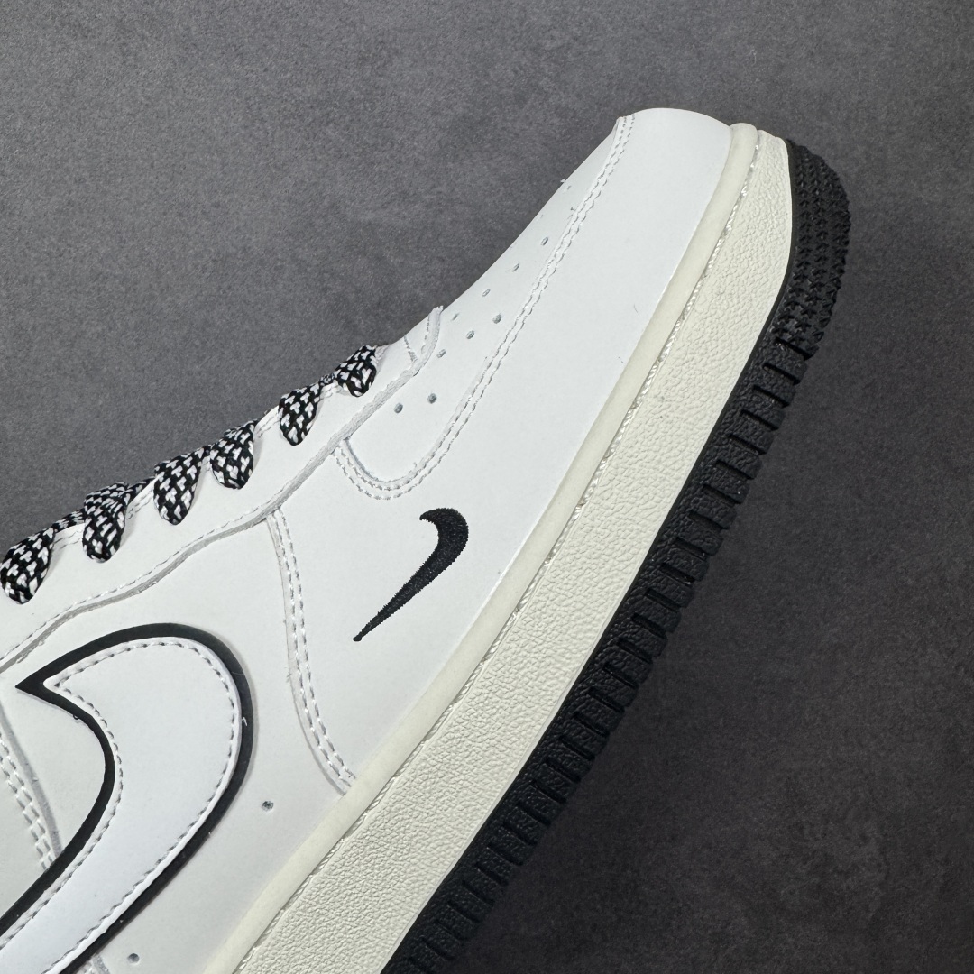 图片[5]-【定制版】Nike Air Force 1\’07 Low \”Justdoit\” 白黑小勾 空军一号低帮休闲板鞋  #原楦头原纸板 原装鞋盒 定制五金配件 内置全掌气垫 原厂鞋底 货号：CS5288-038  尺码：36 36.5 37.5 38 38.5 39 40 40.5 41 42 42.5 43 44 44.5 45 编码：HXSA310320-选品中心