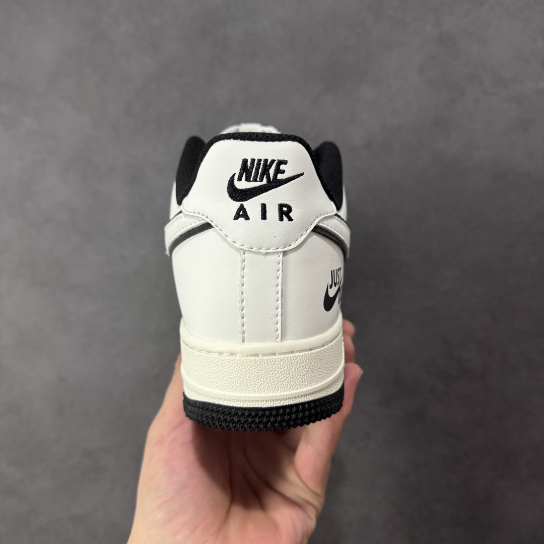 图片[4]-【定制版】Nike Air Force 1\’07 Low \”Justdoit\” 白黑小勾 空军一号低帮休闲板鞋  #原楦头原纸板 原装鞋盒 定制五金配件 内置全掌气垫 原厂鞋底 货号：CS5288-038  尺码：36 36.5 37.5 38 38.5 39 40 40.5 41 42 42.5 43 44 44.5 45 编码：HXSA310320-选品中心