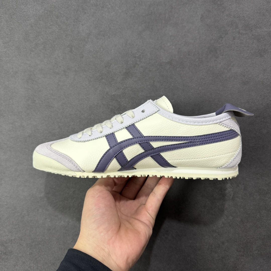 图片[2]-【公司级】Onitsuka Tiger MEXICO 66 百搭单品 定制鬼冢虎板鞋 MEXICO 66是鬼冢虎旗下最经典的款式，李小龙最喜欢的一款训练鞋休闲鞋！鞋身特有的虎爪造型LOGO，辨识度非常高！更是由偶像明星李宇春等人代言，成为越来越流行的休闲鞋选择 货号：1183B771-118 尺码：36 37 38 39 40.5 41.5 42 43.5 44 45 编码：FSB200210-选品中心