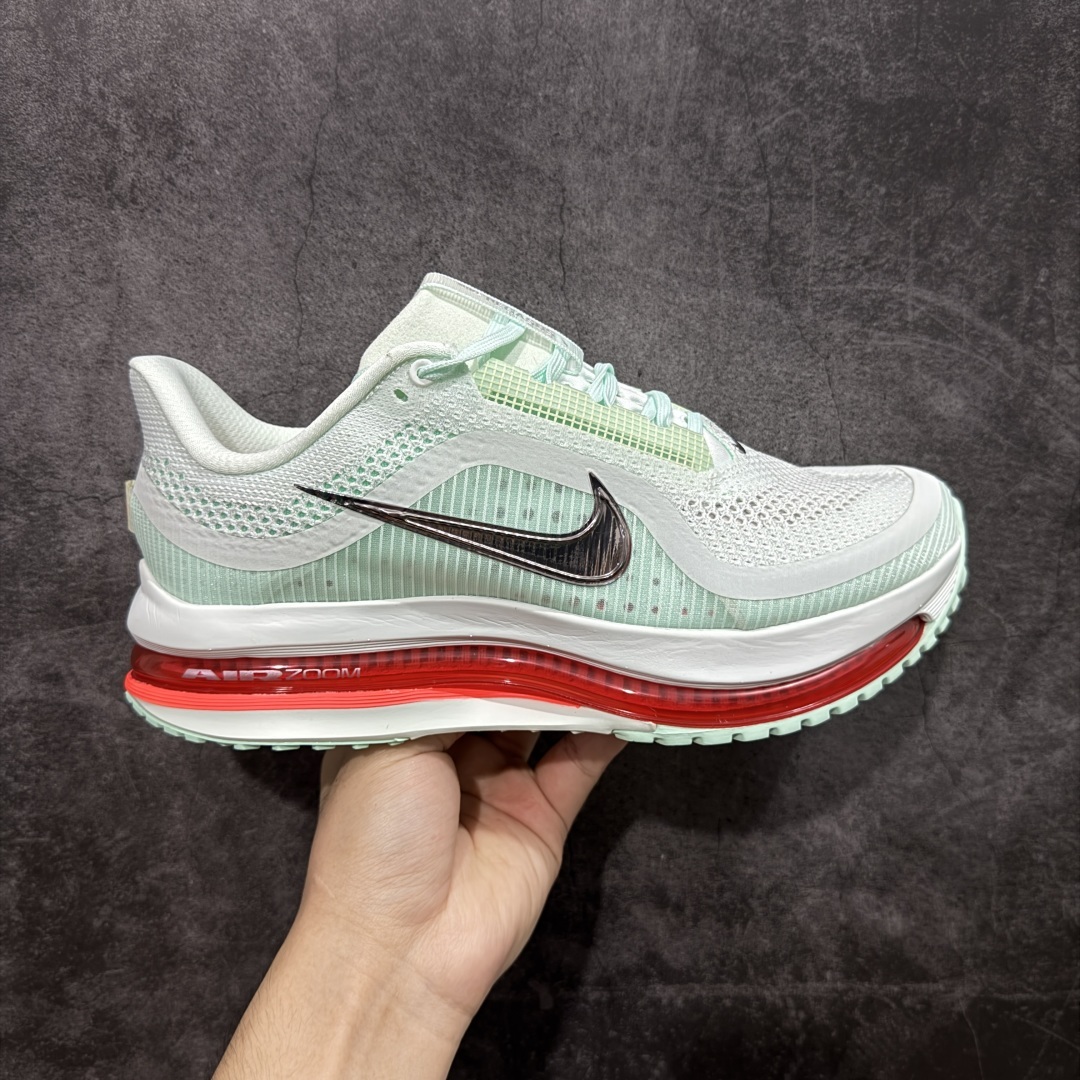 【NFC纯原】Nike Pegasus Premium 舒适百搭减震防滑耐磨透气 低帮跑步鞋 薄荷绿红底