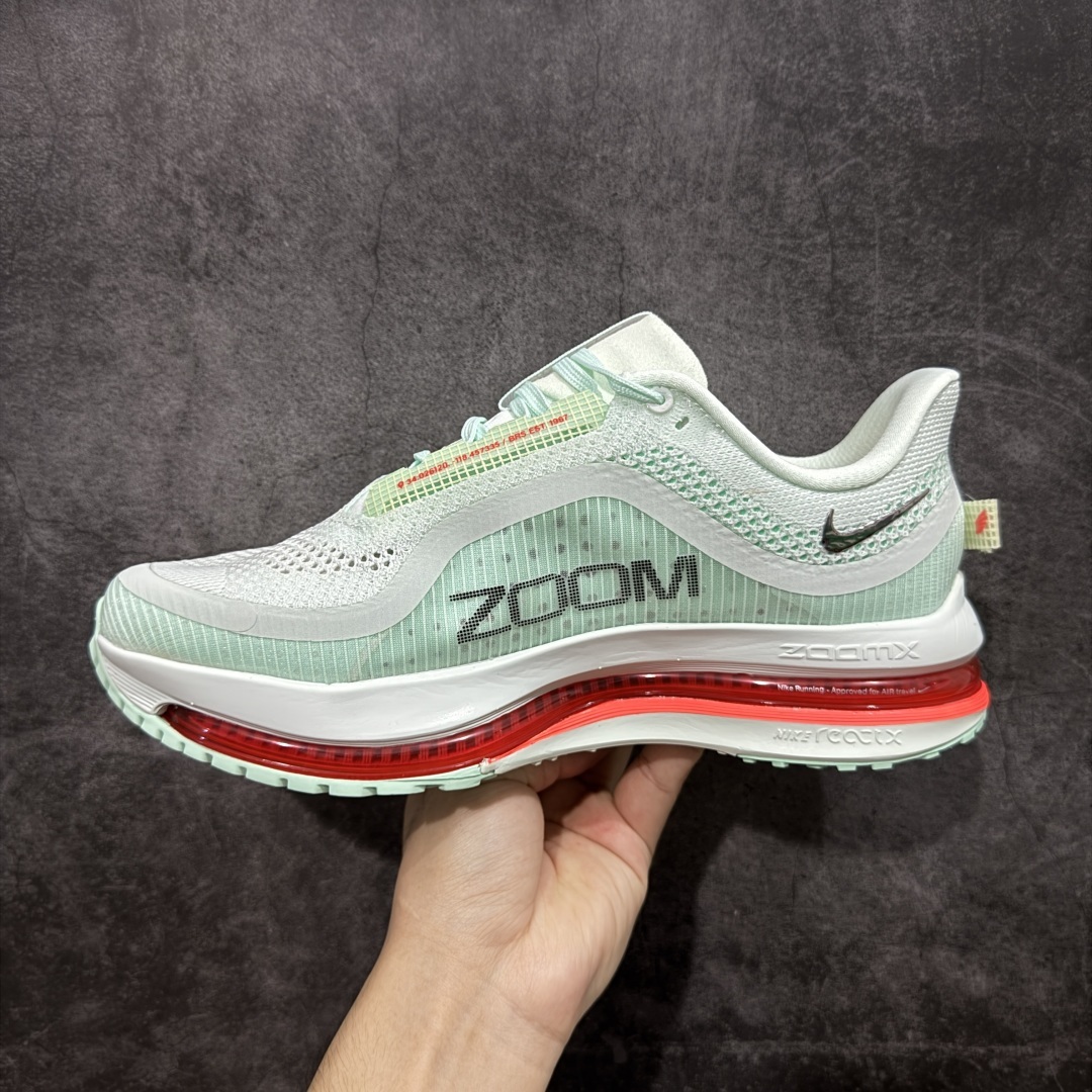 【NFC纯原】Nike Pegasus Premium 舒适百搭减震防滑耐磨透气 低帮跑步鞋 薄荷绿红底
