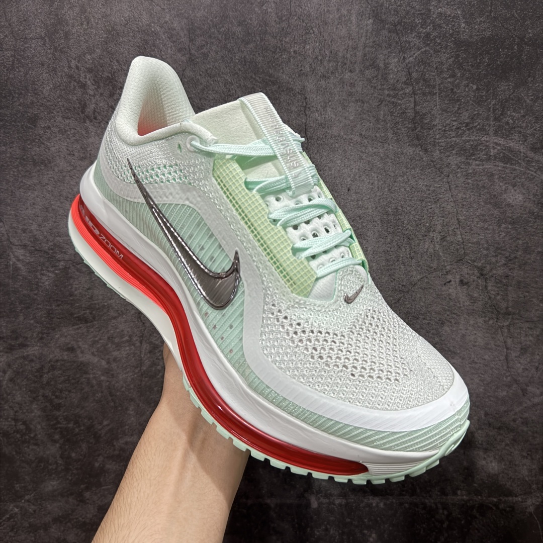 【NFC纯原】Nike Pegasus Premium 舒适百搭减震防滑耐磨透气 低帮跑步鞋 薄荷绿红底