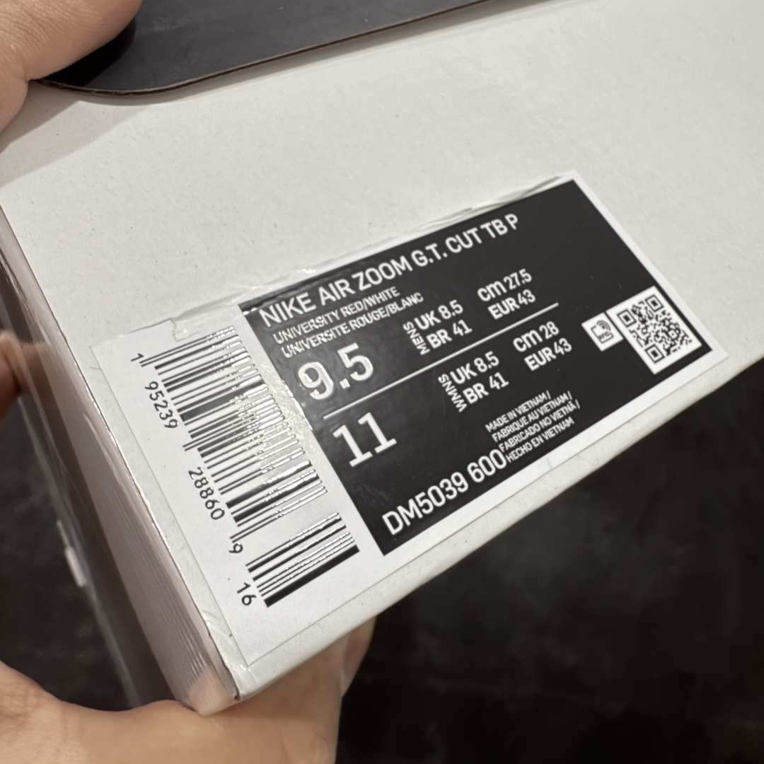 【纯原】Air Zoom G.T.Cut EPGT篮球鞋 新白红 DM5039-600行业巅峰之作！全新