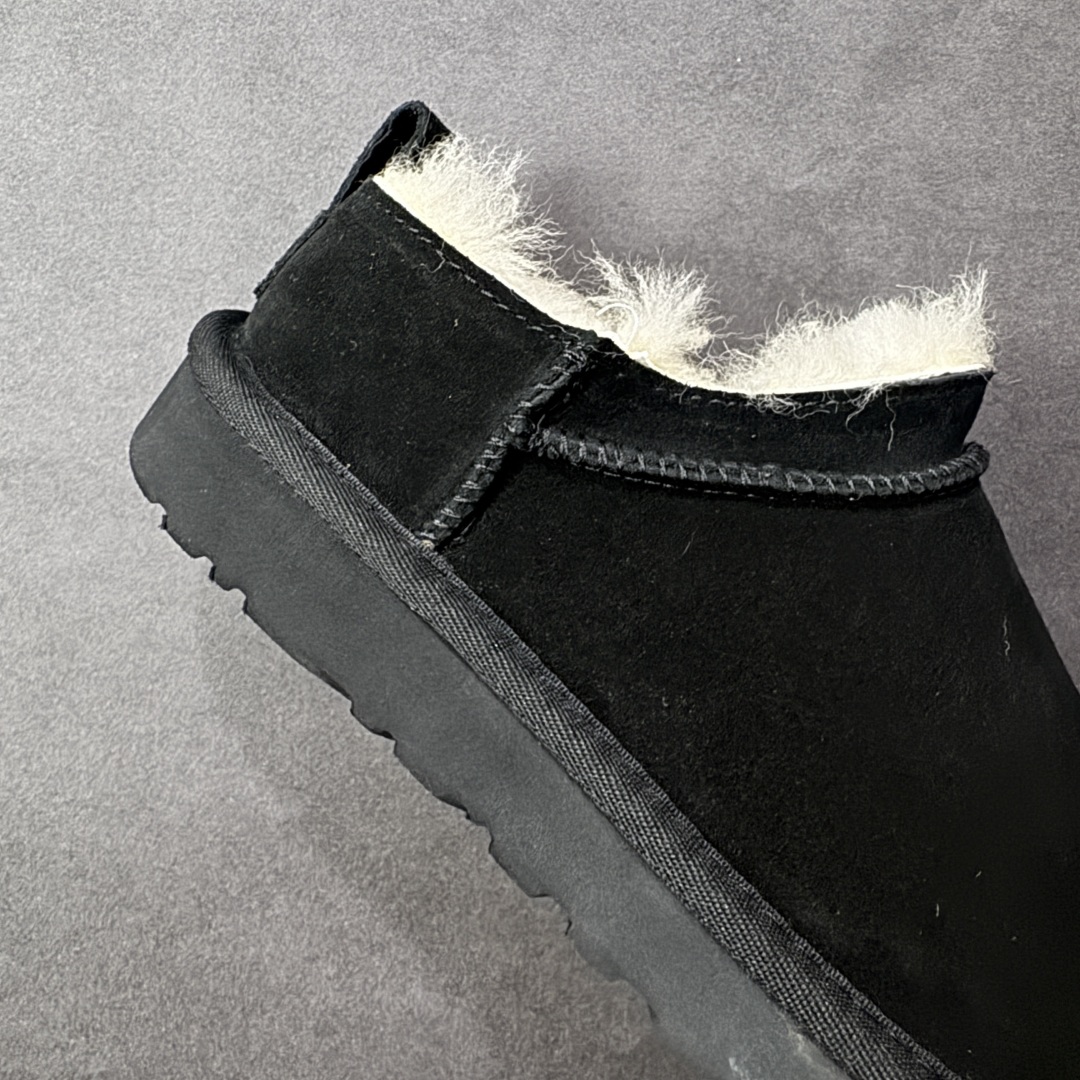 图片[6]-【X1版本】25新款UGG Classic Micro经典超迷你 经典靴型搭载更低帮设计居家外出易搭配 广州外贸大厂生产鞋头到鞋垫真羊皮毛一体独立外盒包装芯片带防水工艺区别市面任何版本 独立原版开发大底羊绒鞋垫冬季保暖外出家居都是很适合的选择近年uug推出款式系列局部偏向年轻消费者喜好也走到时尚潮流穿搭的前沿鞋身材质防泼水涂层翻毛皮鞋面17毫米UGGPURE™植入式羊毛内底轻便防滑舒适橡胶外底带有品牌LOGO商标带全套包装 尺码：353637383940-选品中心
