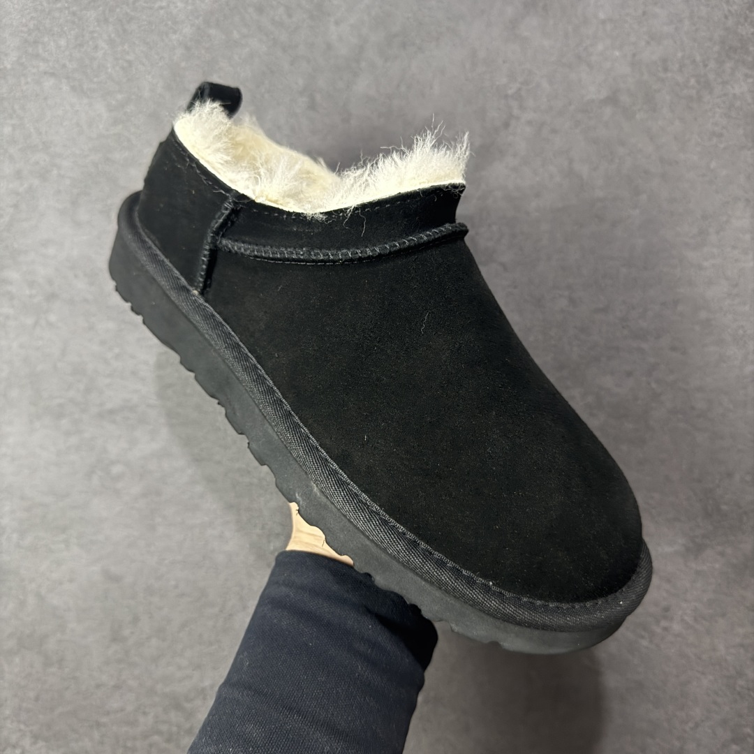 图片[3]-【X1版本】25新款UGG Classic Micro经典超迷你 经典靴型搭载更低帮设计居家外出易搭配 广州外贸大厂生产鞋头到鞋垫真羊皮毛一体独立外盒包装芯片带防水工艺区别市面任何版本 独立原版开发大底羊绒鞋垫冬季保暖外出家居都是很适合的选择近年uug推出款式系列局部偏向年轻消费者喜好也走到时尚潮流穿搭的前沿鞋身材质防泼水涂层翻毛皮鞋面17毫米UGGPURE™植入式羊毛内底轻便防滑舒适橡胶外底带有品牌LOGO商标带全套包装 尺码：353637383940-选品中心