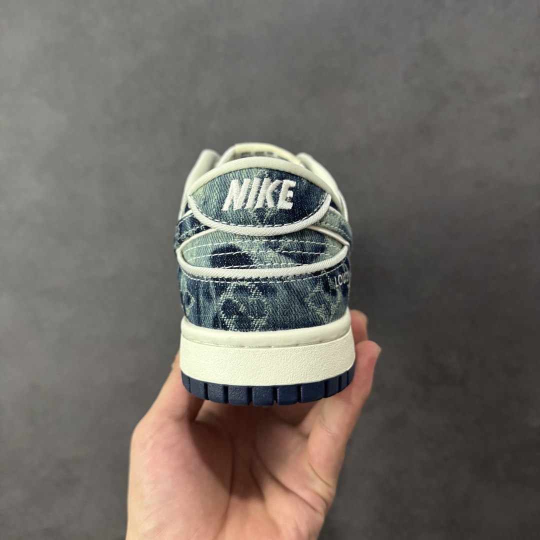 【纯原】Nike SB Dunk Low LV联名 青蓝牛仔 高端定制 低帮休闲板鞋 SC0601-46
