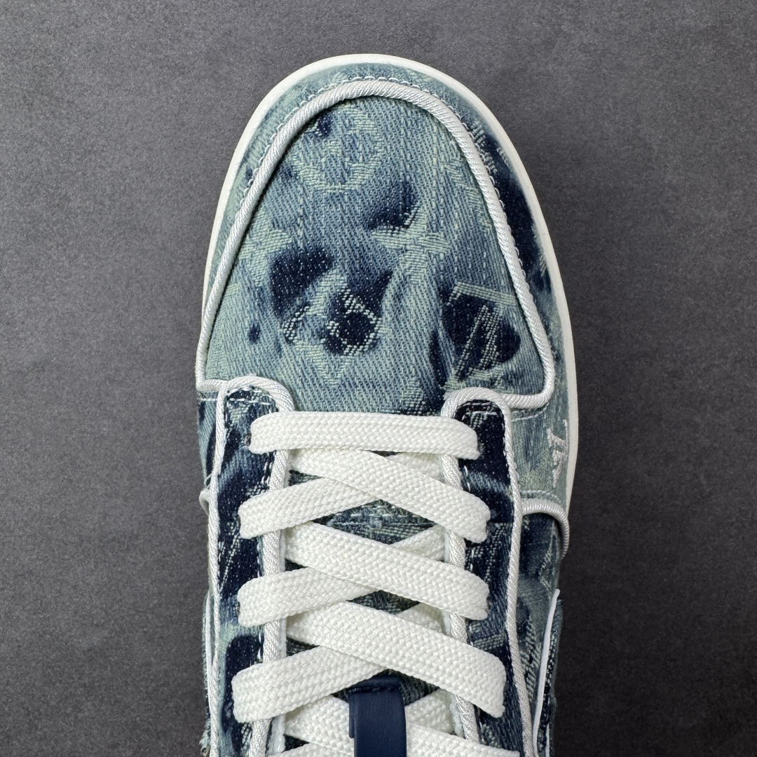 【纯原】Nike SB Dunk Low LV联名 青蓝牛仔 高端定制 低帮休闲板鞋 SC0601-46