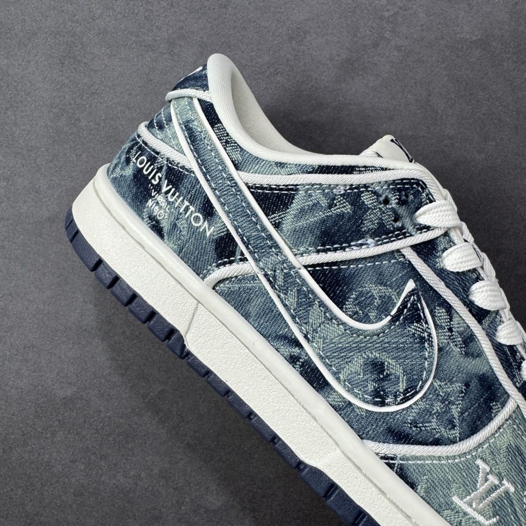 【纯原】Nike SB Dunk Low LV联名 青蓝牛仔 高端定制 低帮休闲板鞋 SC0601-46