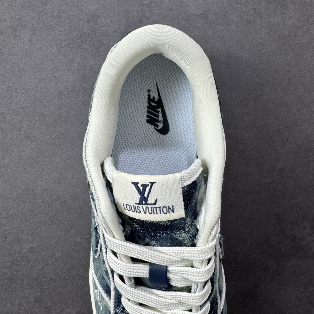 【纯原】Nike SB Dunk Low LV联名 青蓝牛仔 高端定制 低帮休闲板鞋 SC0601-46