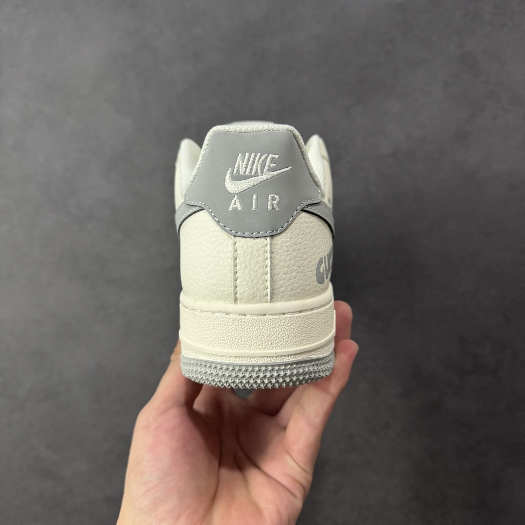 【纯原】Nike Air Force 1'07 Low 古驰联名 鬼脸米灰 空军一号 低帮休闲板鞋#原楦