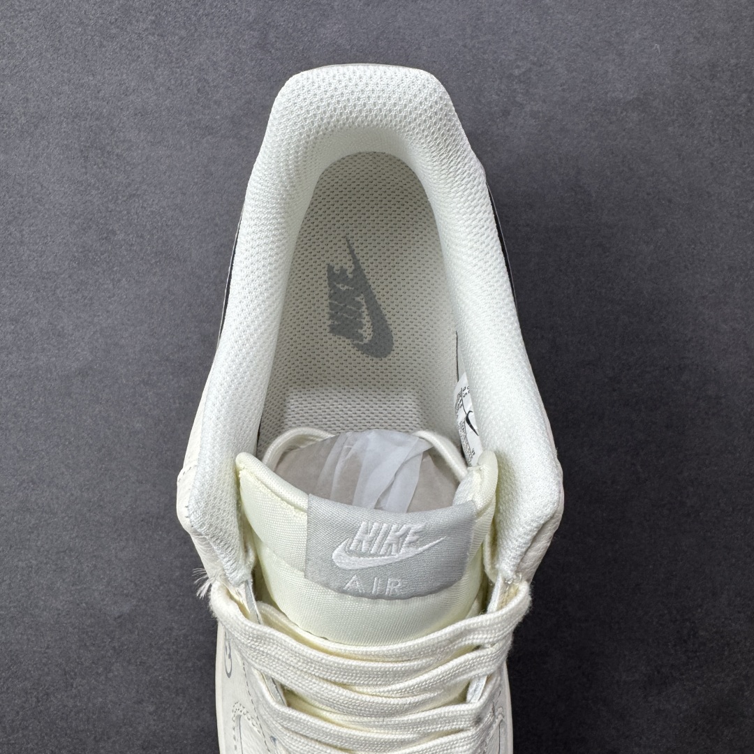【纯原】Nike Air Force 1'07 Low 古驰联名 鬼脸米灰 空军一号 低帮休闲板鞋#原楦