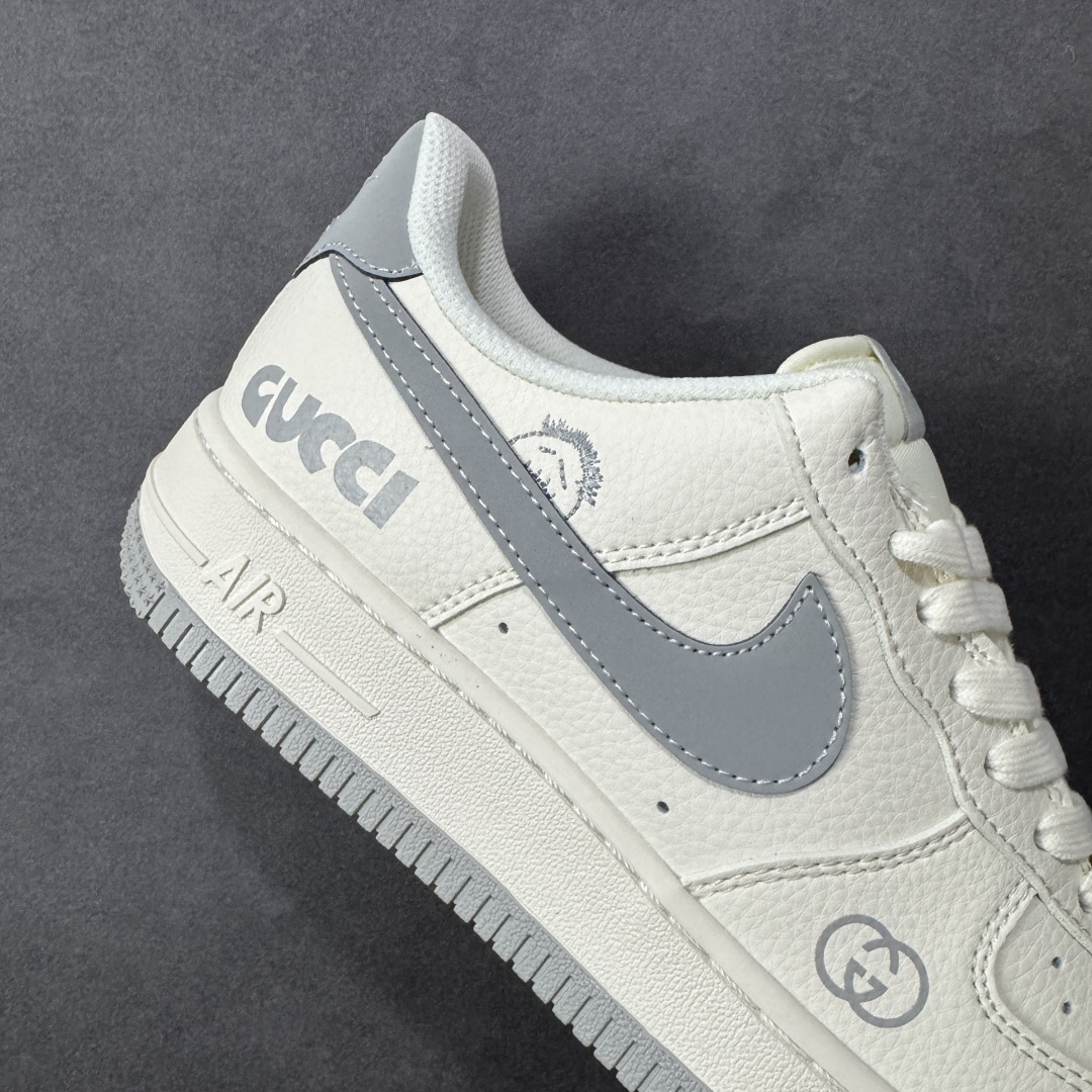 【纯原】Nike Air Force 1'07 Low 古驰联名 鬼脸米灰 空军一号 低帮休闲板鞋#原楦