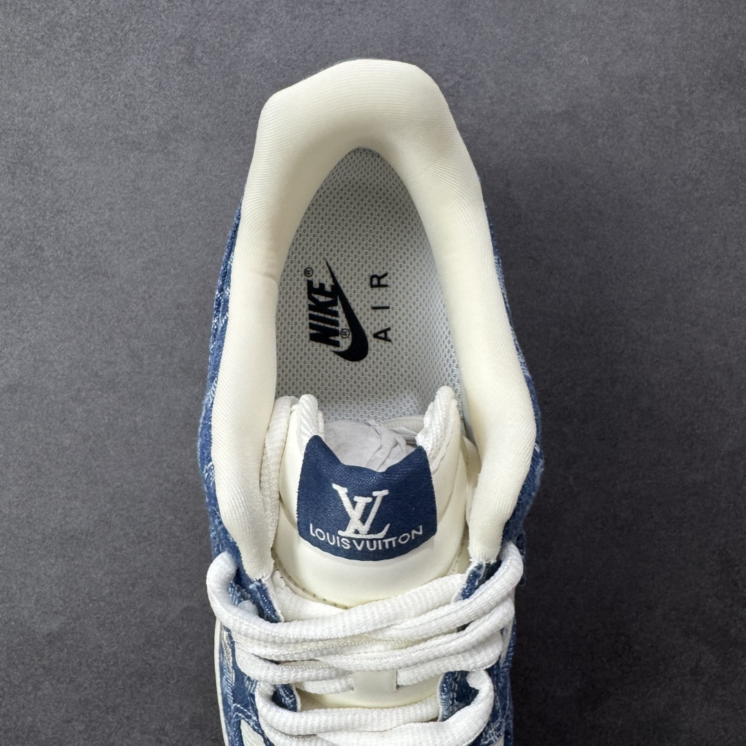 【纯原】Nike Air Force 1'07 Low LV联名 白海军蓝 空军一号低帮休闲板鞋#原楦头