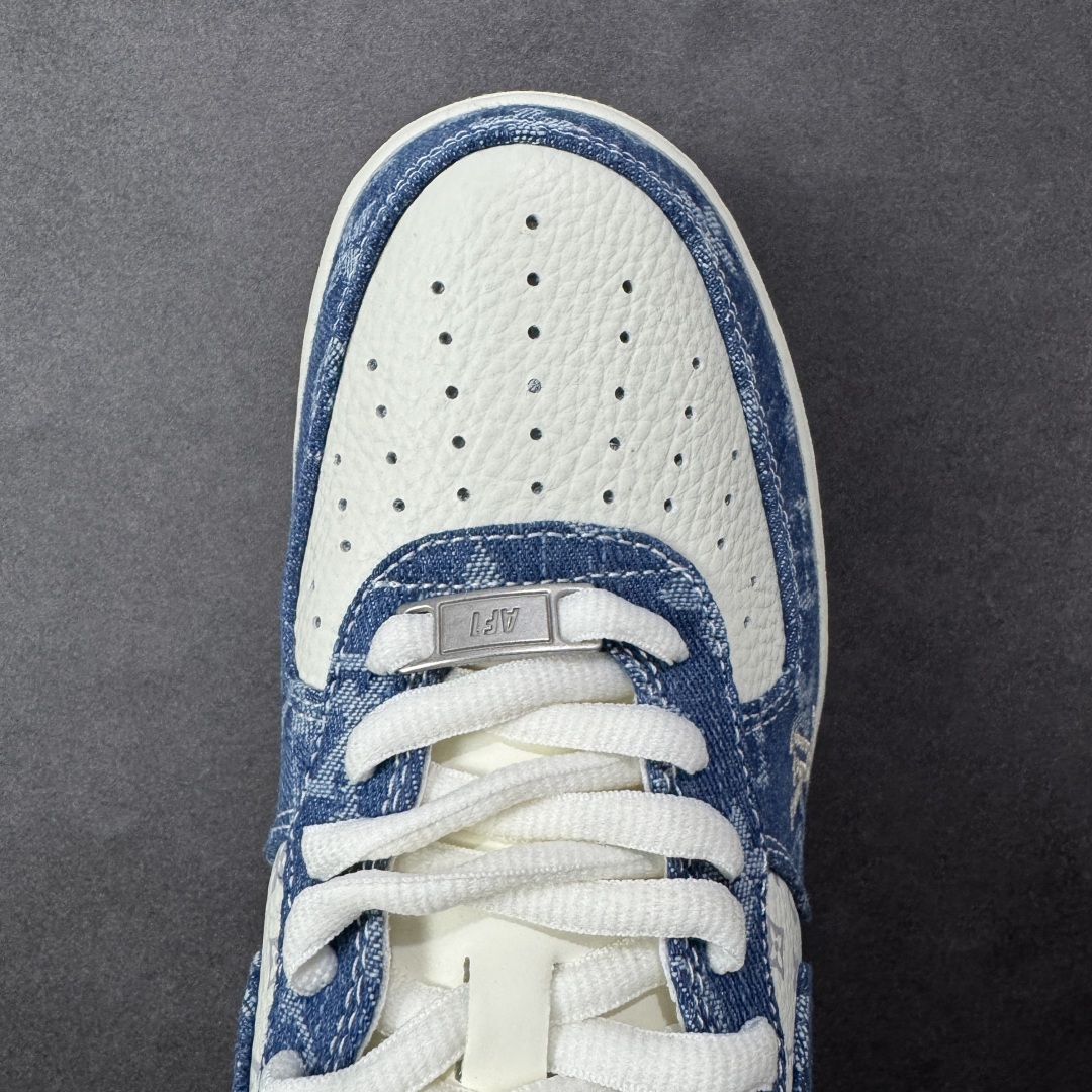 【纯原】Nike Air Force 1'07 Low LV联名 白海军蓝 空军一号低帮休闲板鞋#原楦头