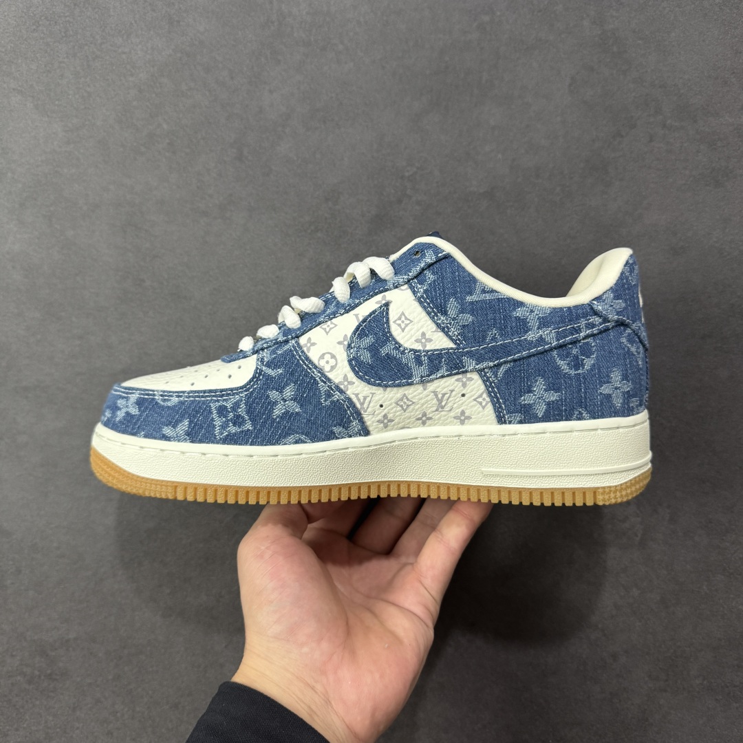 【纯原】Nike Air Force 1'07 Low LV联名 白海军蓝 空军一号低帮休闲板鞋#原楦头