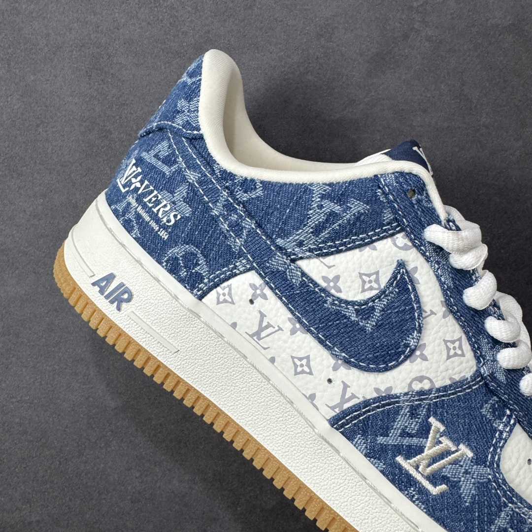 【纯原】Nike Air Force 1'07 Low LV联名 白海军蓝 空军一号低帮休闲板鞋#原楦头