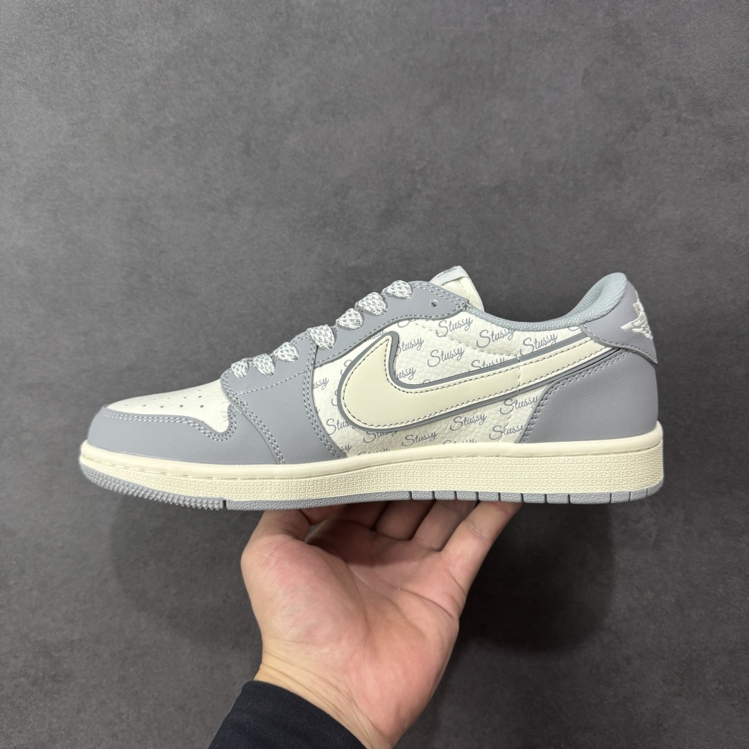 【纯原】Stussy x Travis Scott x Air Jordan 1 Low 高端定制联名款
