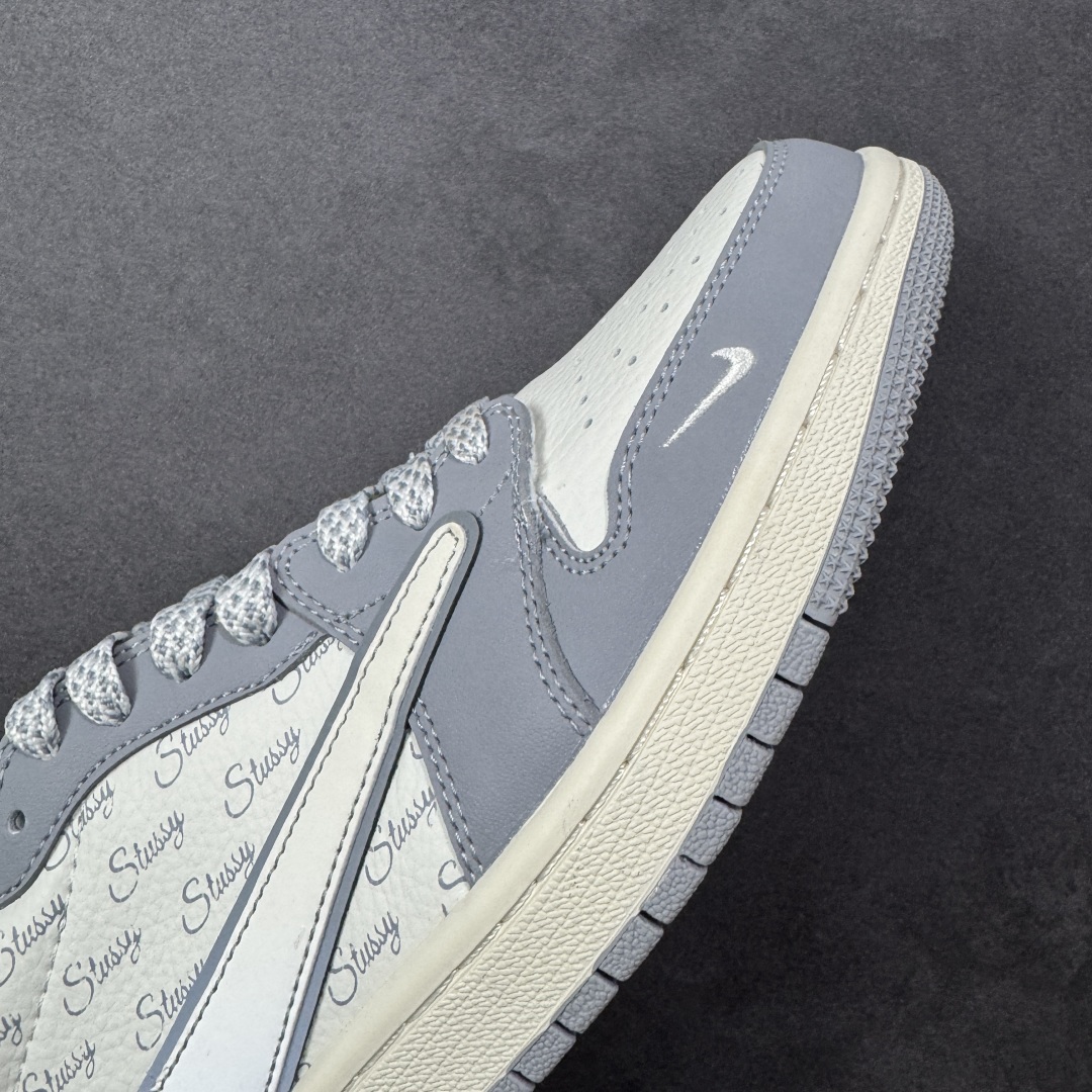 【纯原】Stussy x Travis Scott x Air Jordan 1 Low 高端定制联名款