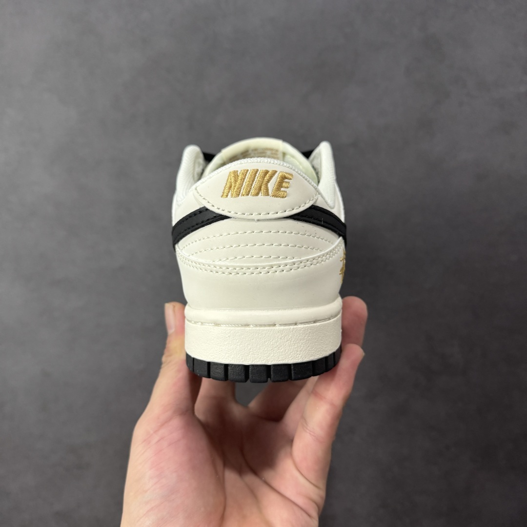 【纯原】Stussy x Nike Dunk SB Low 斯图西 x 耐克 SB 低帮 联名米白黑 鞋