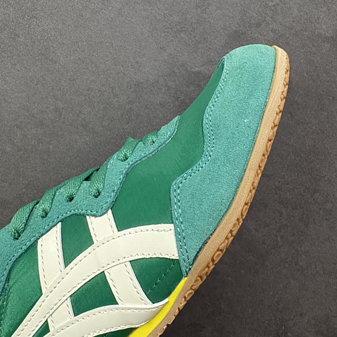 图片[5]-【公司级】Onitsuka Tiger鬼冢虎 男女运动休闲鞋百搭轻便透气休闲鞋子SERRANO™ 中性运动鞋 Serrano系类是鬼塚虎多年来的畅销款之一，以马德里的塞拉诺大街命名，有为数众多的不同配色款。采用透气皮革+合成材料拼接的鞋面，真皮内里穿着舒适；特征为前部略上翘，薄底，中底采用solyte材料，EVA中底；轻巧而有弹性，穿着非常舒适 橡胶大底。 尺码： 36-45 编码： AMB210220-选品中心