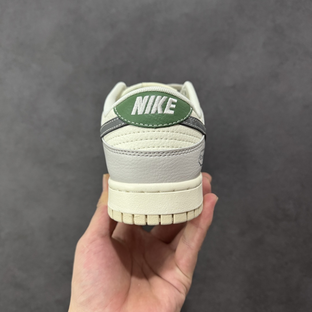 自取 【纯原】Dior x Nike Dunk SB Low 迪奥 x 耐克 SB 低帮 灰白绿 鞋身整