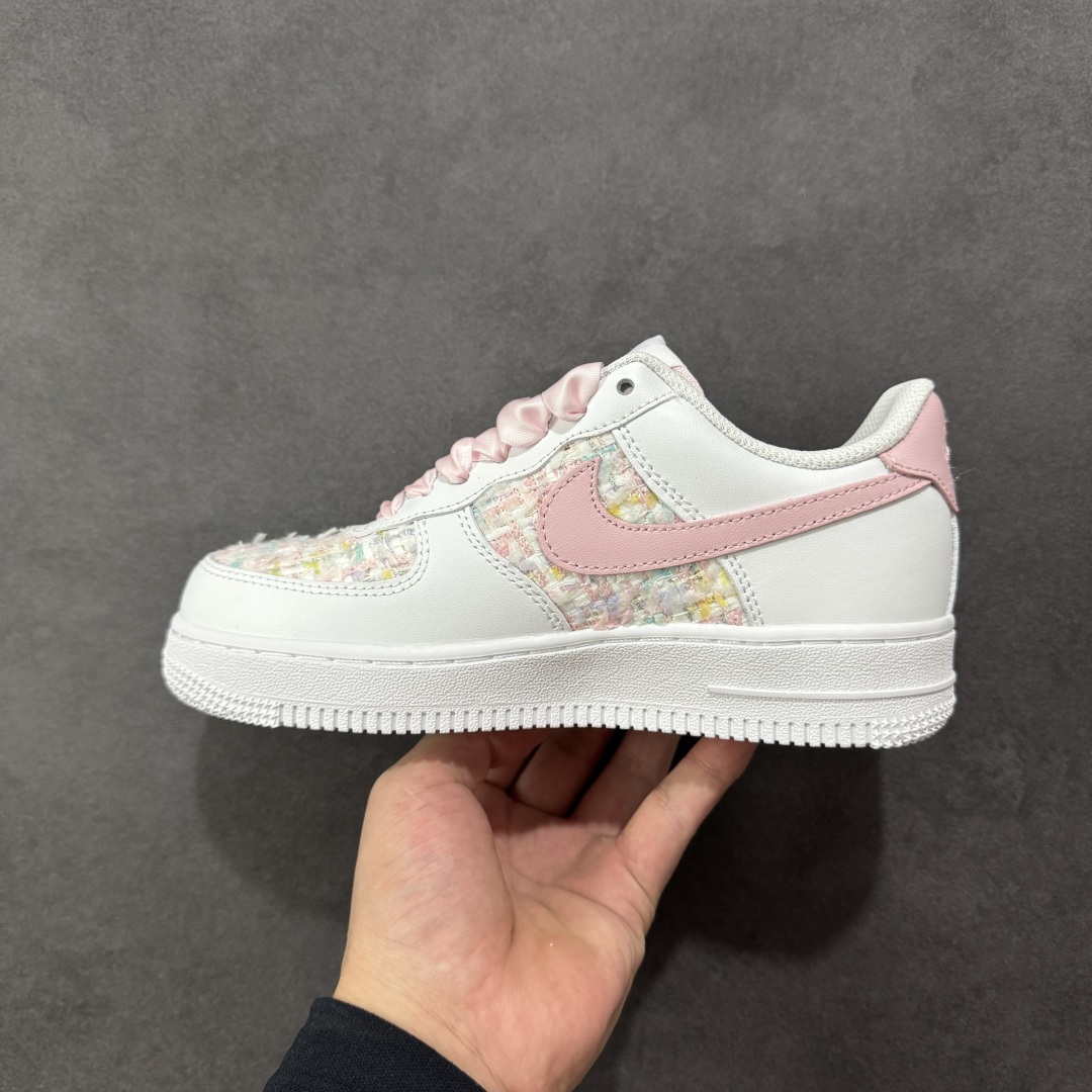 【纯原】Nike Air Force 1'07 Low 纯欲小香风 樱花粉 空军一号低帮休闲板鞋#定制皮