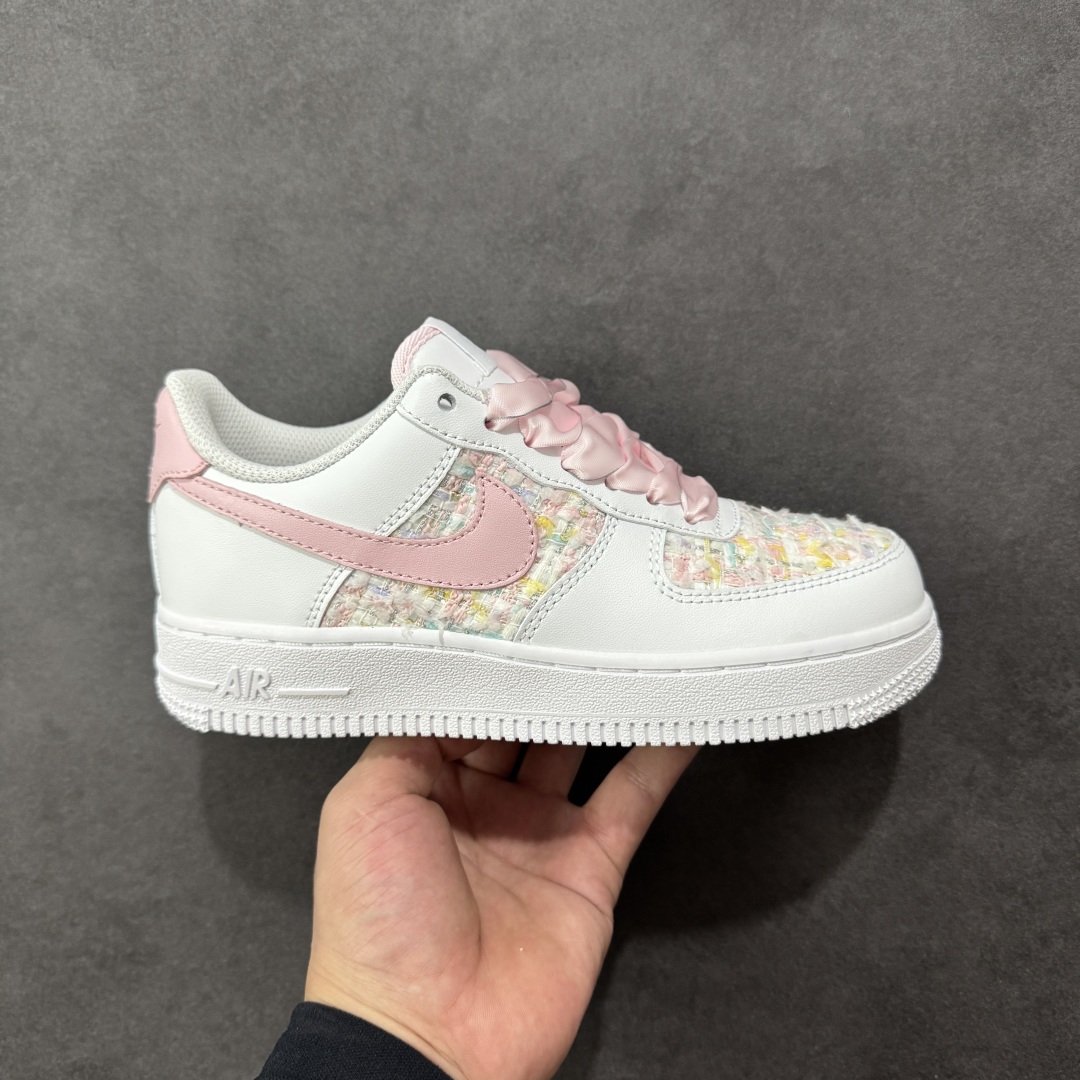 【纯原】Nike Air Force 1'07 Low 纯欲小香风 樱花粉 空军一号低帮休闲板鞋#定制皮
