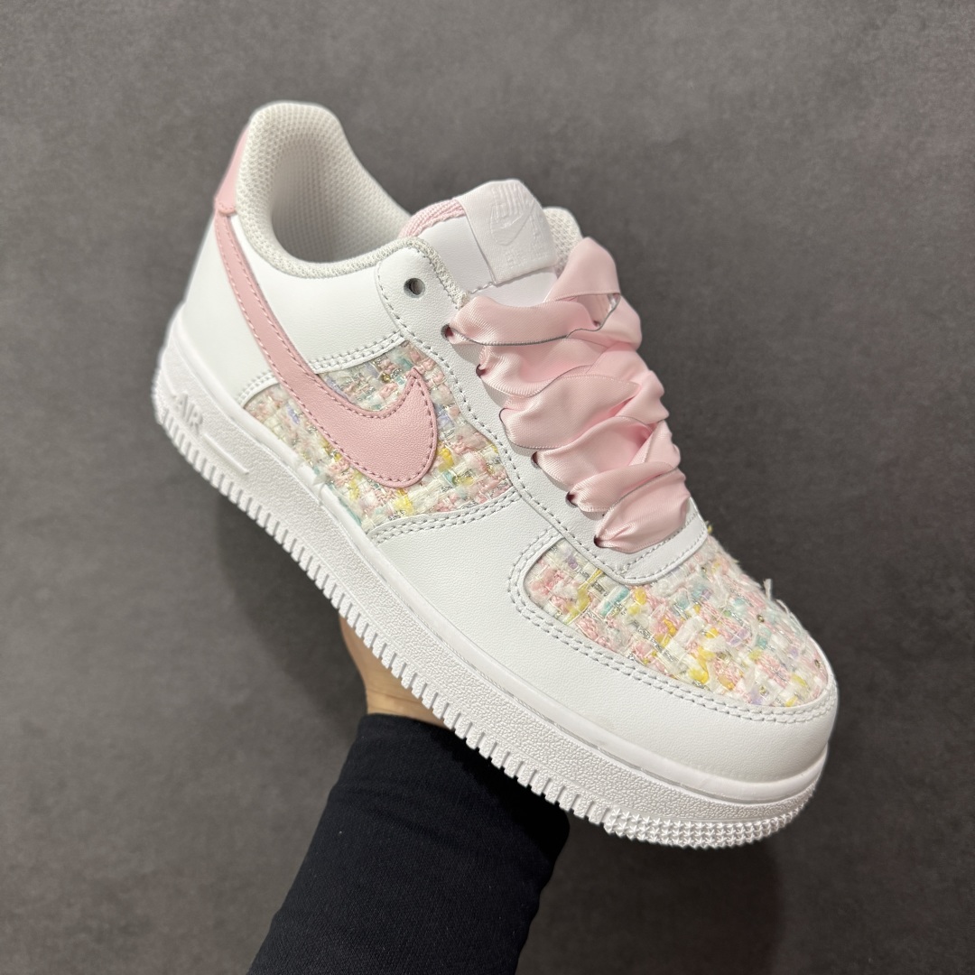 【纯原】Nike Air Force 1'07 Low 纯欲小香风 樱花粉 空军一号低帮休闲板鞋#定制皮