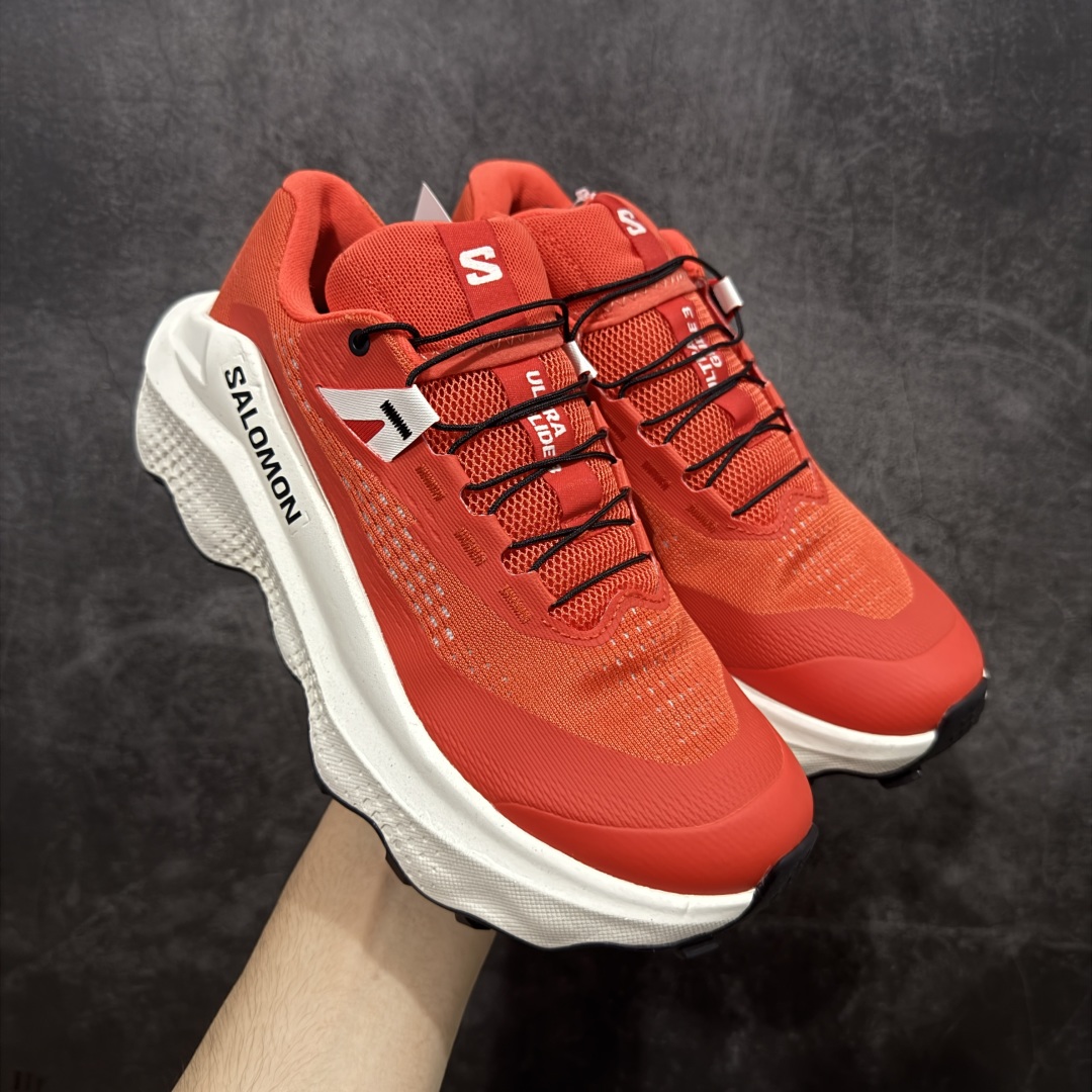 图片[3]-【莞产纯原】SALOMON萨洛蒙 S/LAB ULTRA Glide 3 柔软舒适防滑耐磨 低帮跑步鞋 SALOMON诞生于1947年的法国阿尔卑斯山区，全球知名的户外运动品牌。一直致力于推动滑雪、越野跑等山地运动的发展及产品的进步。其产品设计致力于追求创新和发掘产品的性能极限，帮助喜欢自由的人在山地间不断挑战自我 尺码：36 36.5 37.5 38 38.5 39 40 40.5 41 42 42.5 43 44 44.5 45-选品中心
