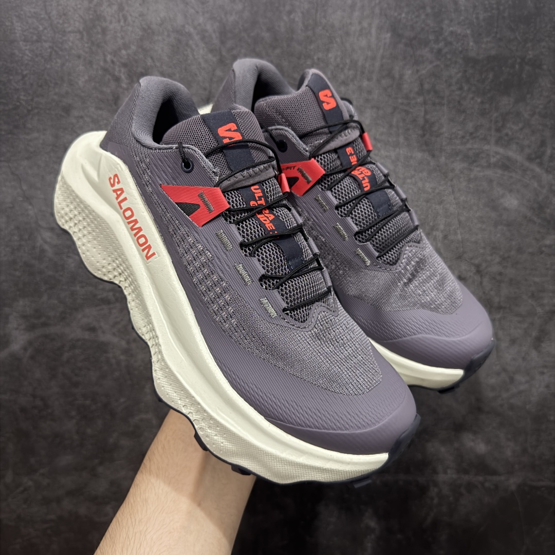 图片[4]-【莞产纯原】SALOMON萨洛蒙 S/LAB ULTRA Glide 3 柔软舒适防滑耐磨 低帮跑步鞋 SALOMON诞生于1947年的法国阿尔卑斯山区，全球知名的户外运动品牌。一直致力于推动滑雪、越野跑等山地运动的发展及产品的进步。其产品设计致力于追求创新和发掘产品的性能极限，帮助喜欢自由的人在山地间不断挑战自我 尺码：36 36.5 37.5 38 38.5 39 40 40.5 41 42 42.5 43 44 44.5 45-选品中心