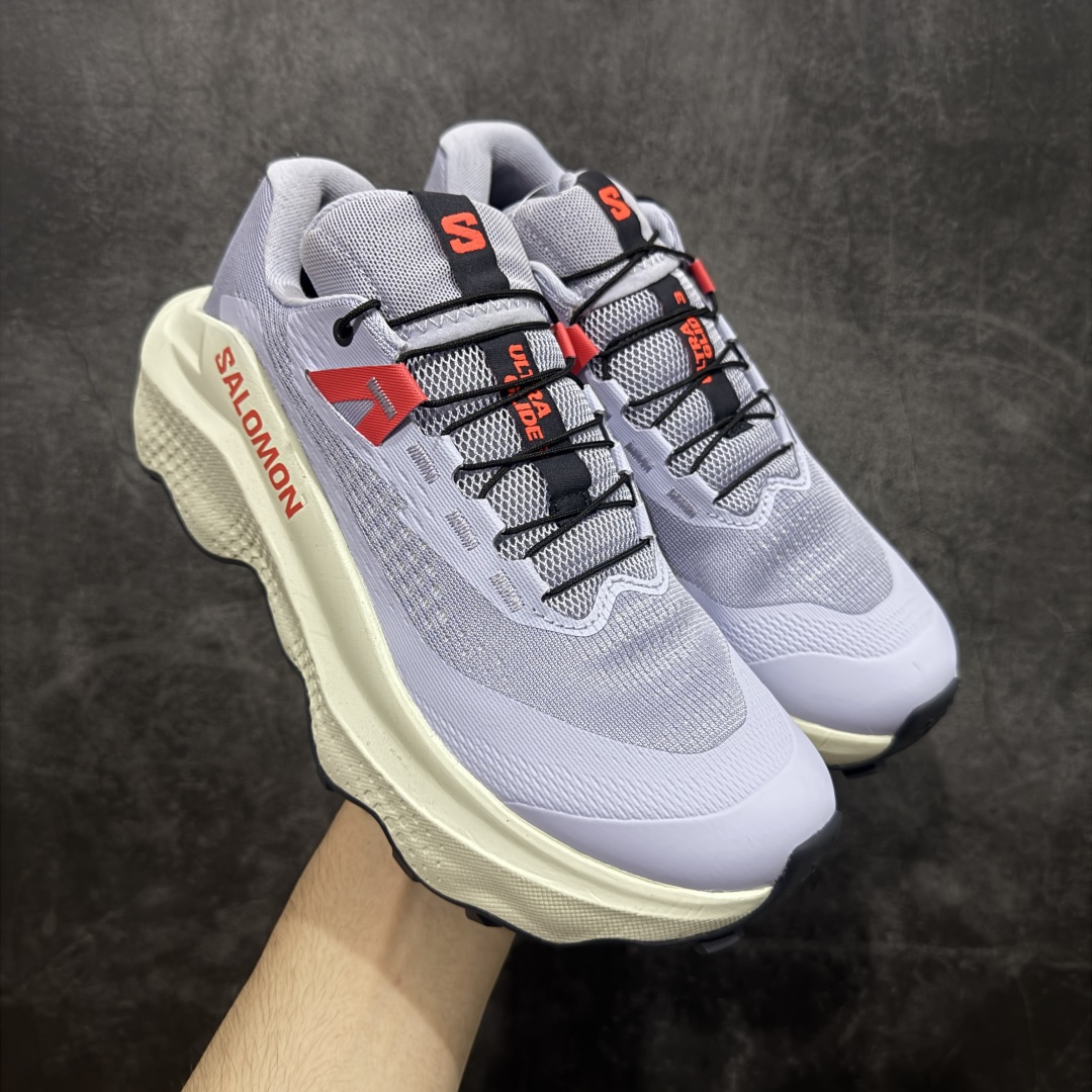 图片[5]-【莞产纯原】SALOMON萨洛蒙 S/LAB ULTRA Glide 3 柔软舒适防滑耐磨 低帮跑步鞋 SALOMON诞生于1947年的法国阿尔卑斯山区，全球知名的户外运动品牌。一直致力于推动滑雪、越野跑等山地运动的发展及产品的进步。其产品设计致力于追求创新和发掘产品的性能极限，帮助喜欢自由的人在山地间不断挑战自我 尺码：36 36.5 37.5 38 38.5 39 40 40.5 41 42 42.5 43 44 44.5 45-选品中心